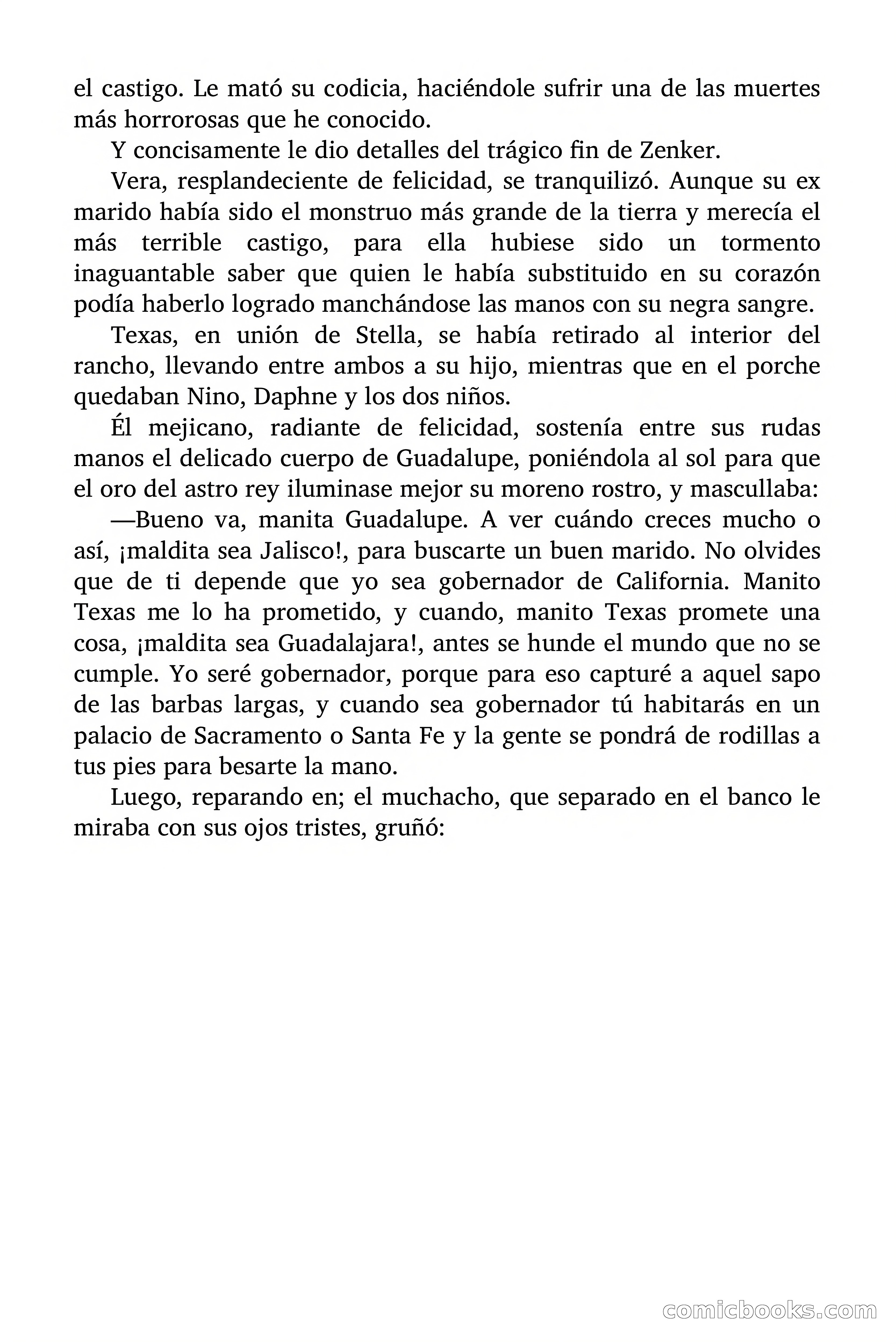 Aventuras de Jim Texas: El monstruo — page 100 of 102