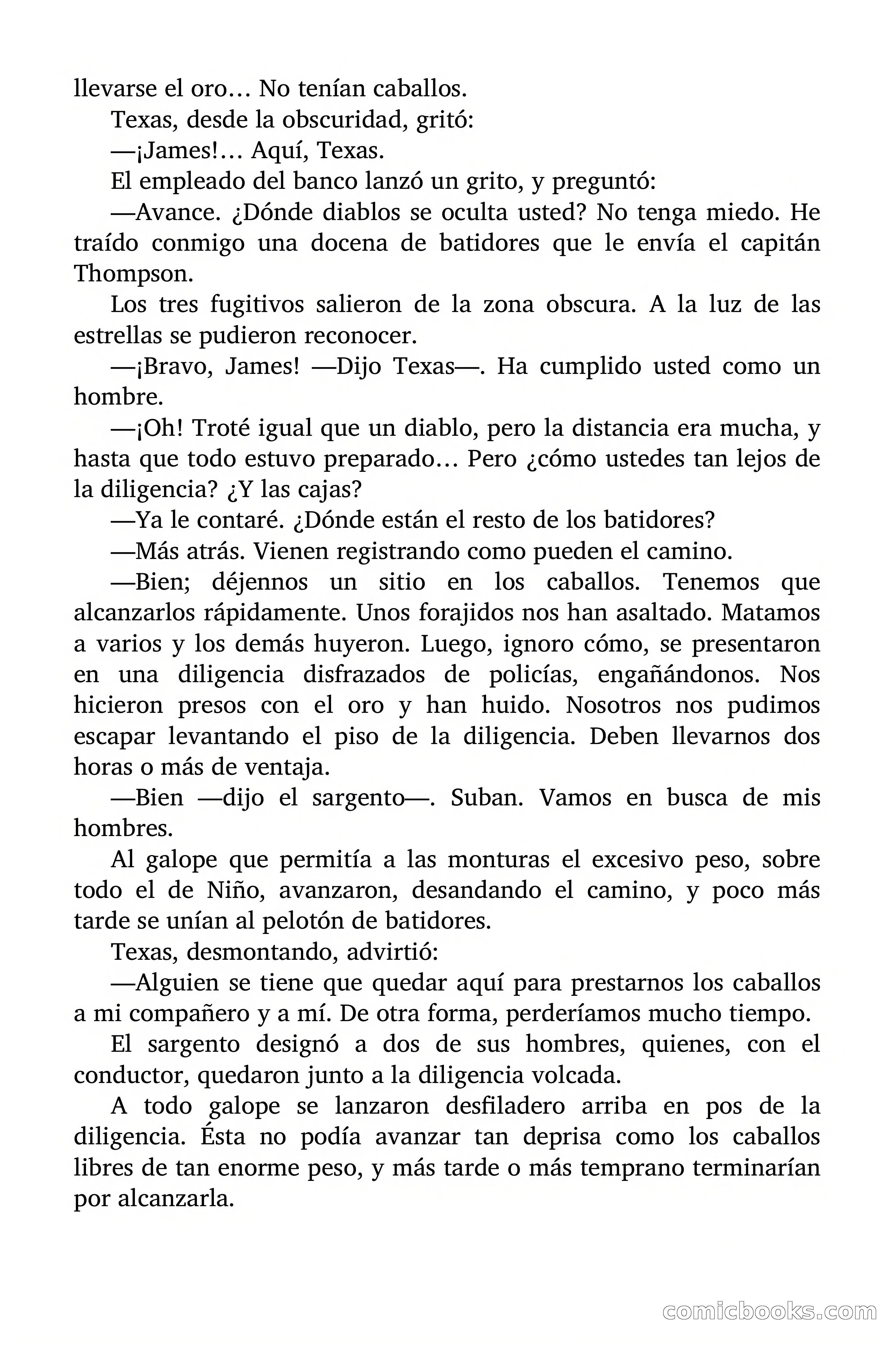 Aventuras de Jim Texas: La Emboscada — page 95 of 102
