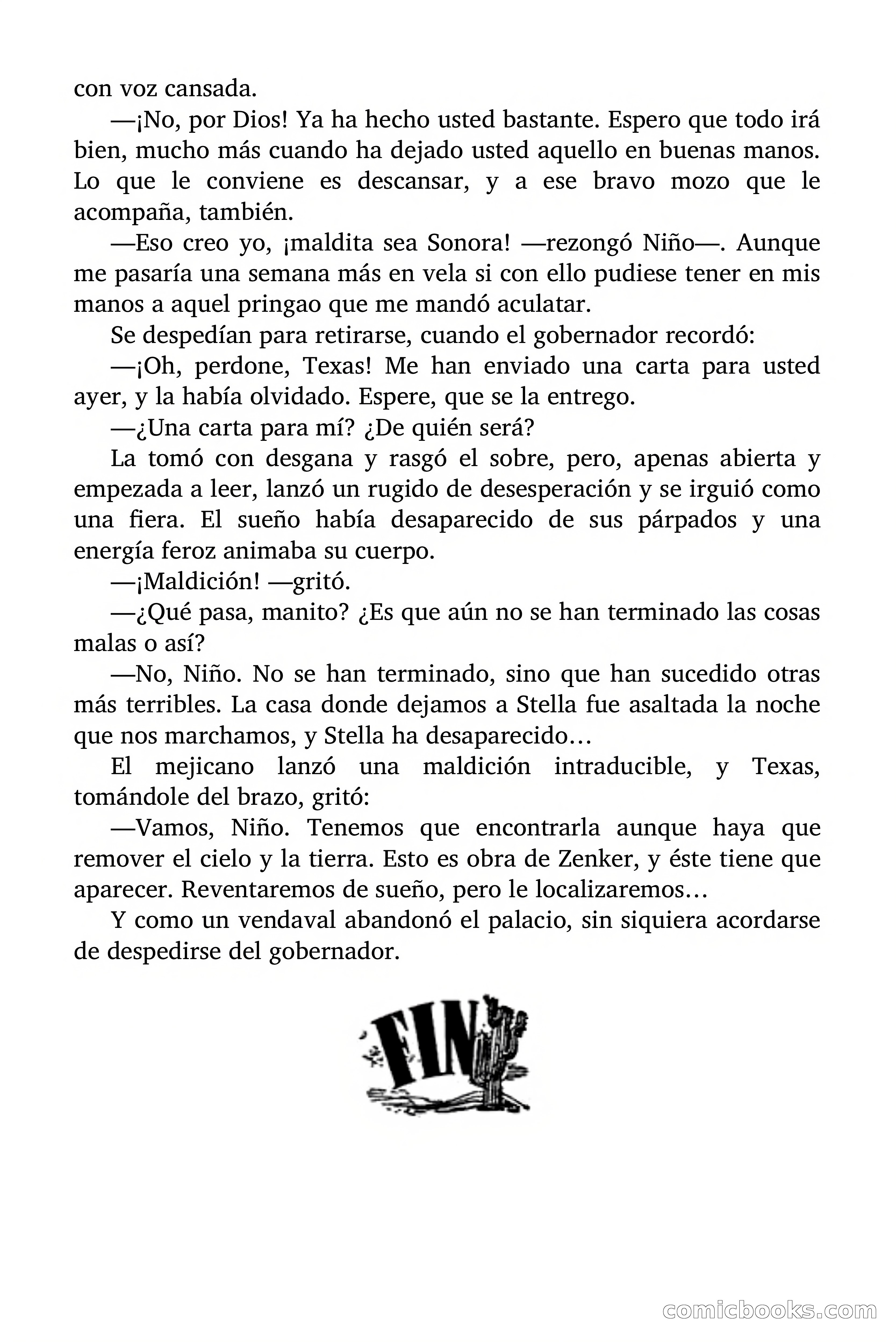 Aventuras de Jim Texas: La Emboscada — page 101 of 102