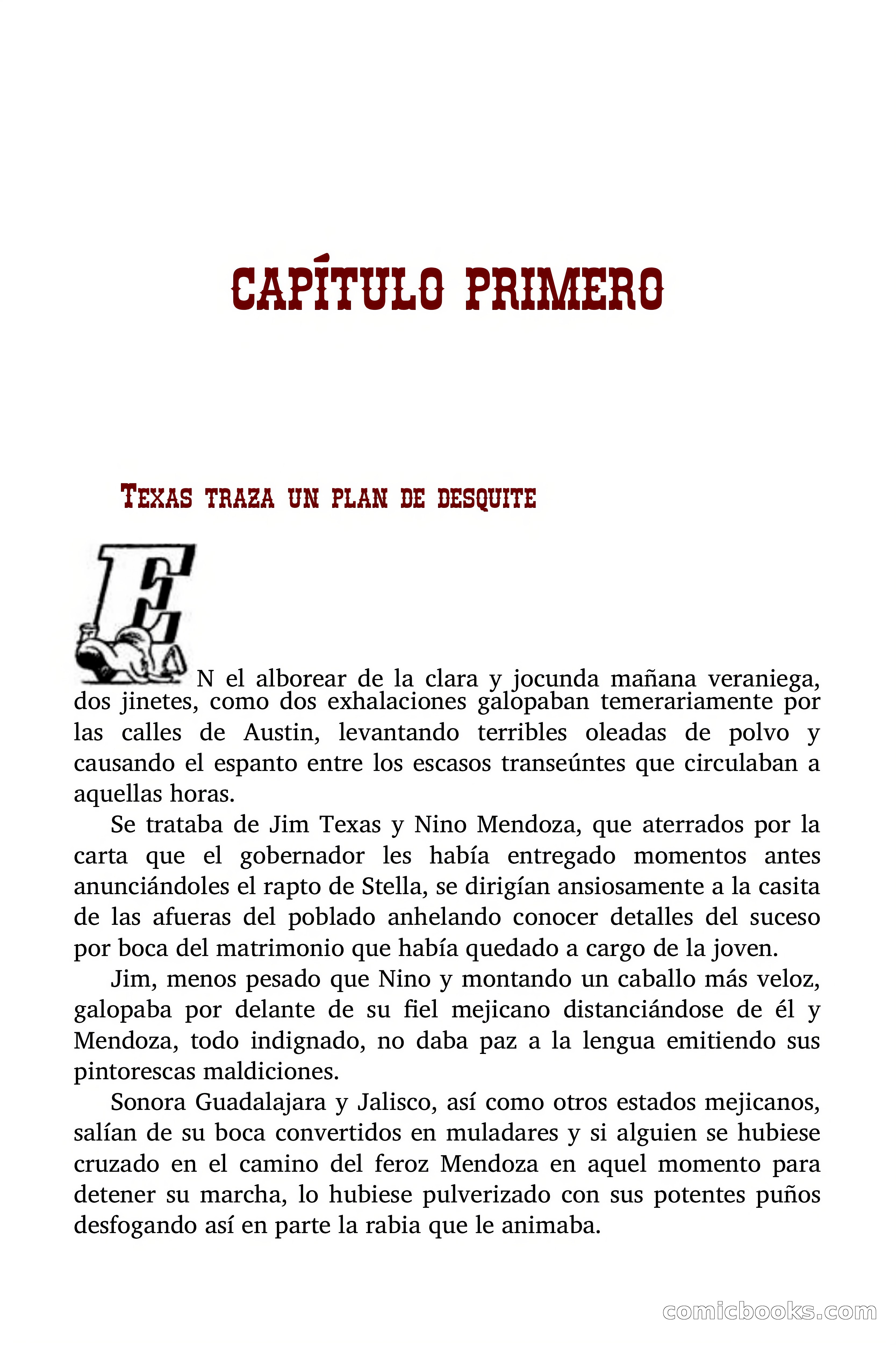 Aventuras de Jim Texas: Golpe por Golpe — page 5 of 104