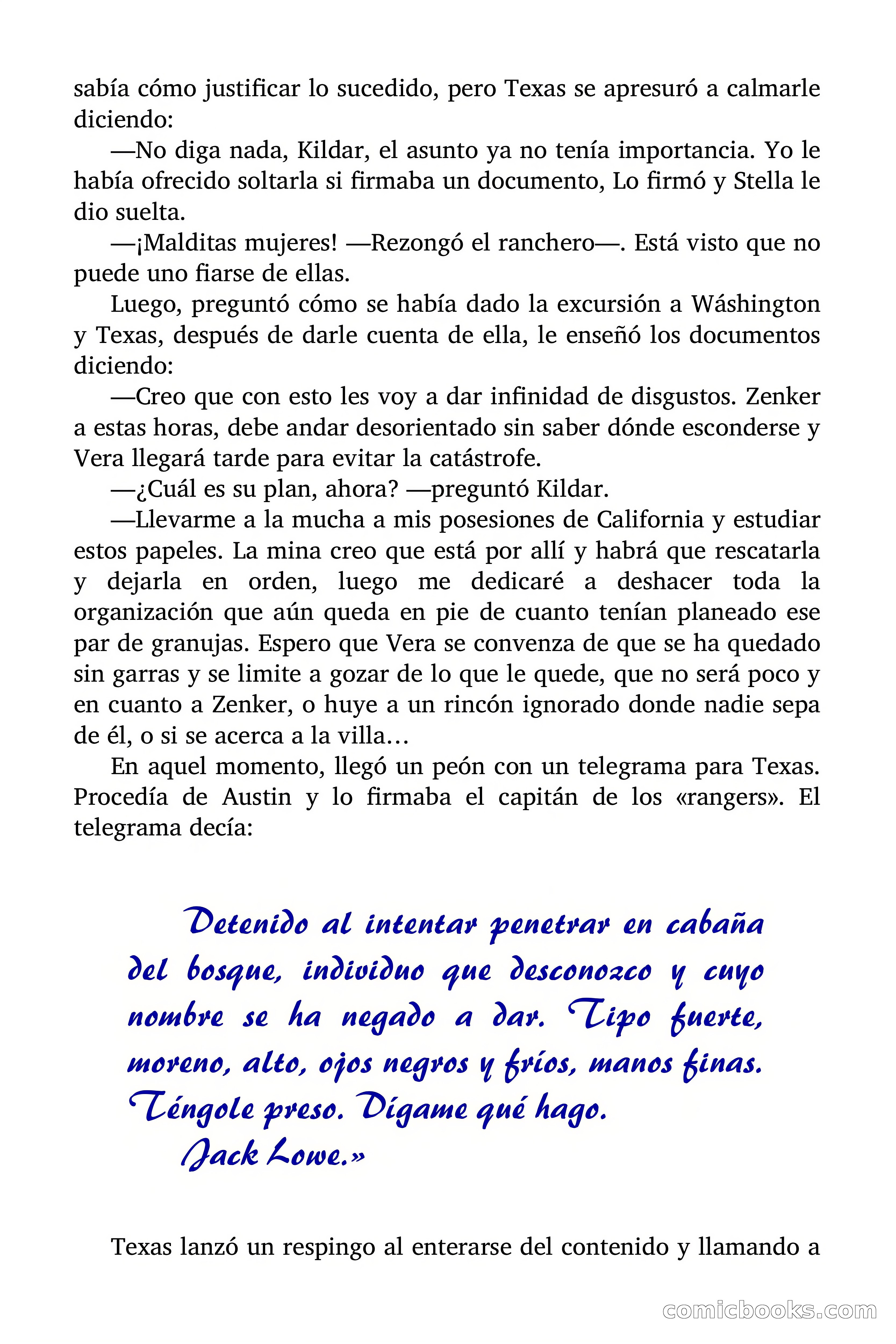 Aventuras de Jim Texas: Golpe por Golpe — page 100 of 104