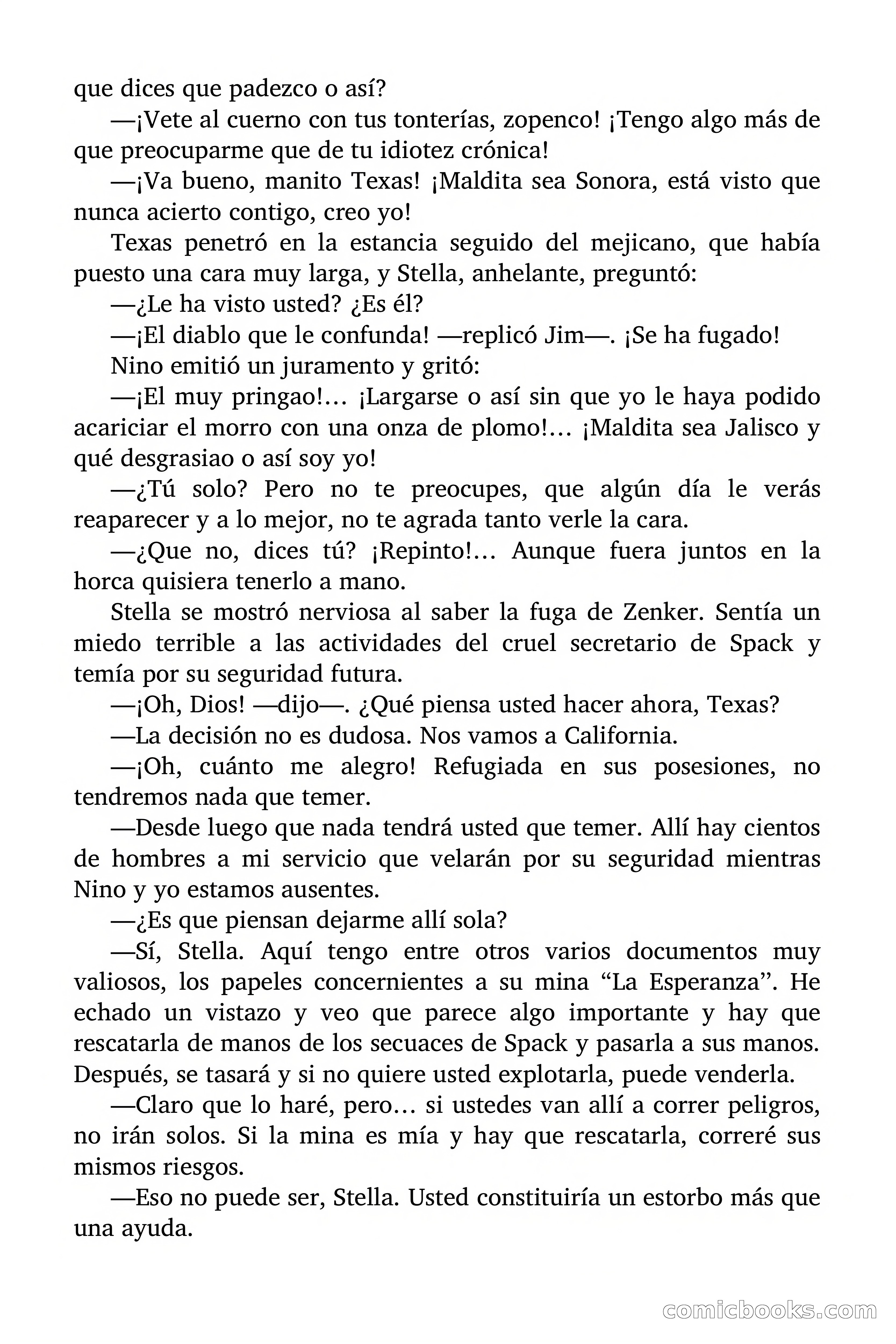 Aventuras de Jim Texas: La herencia trágica — page 10 of 104