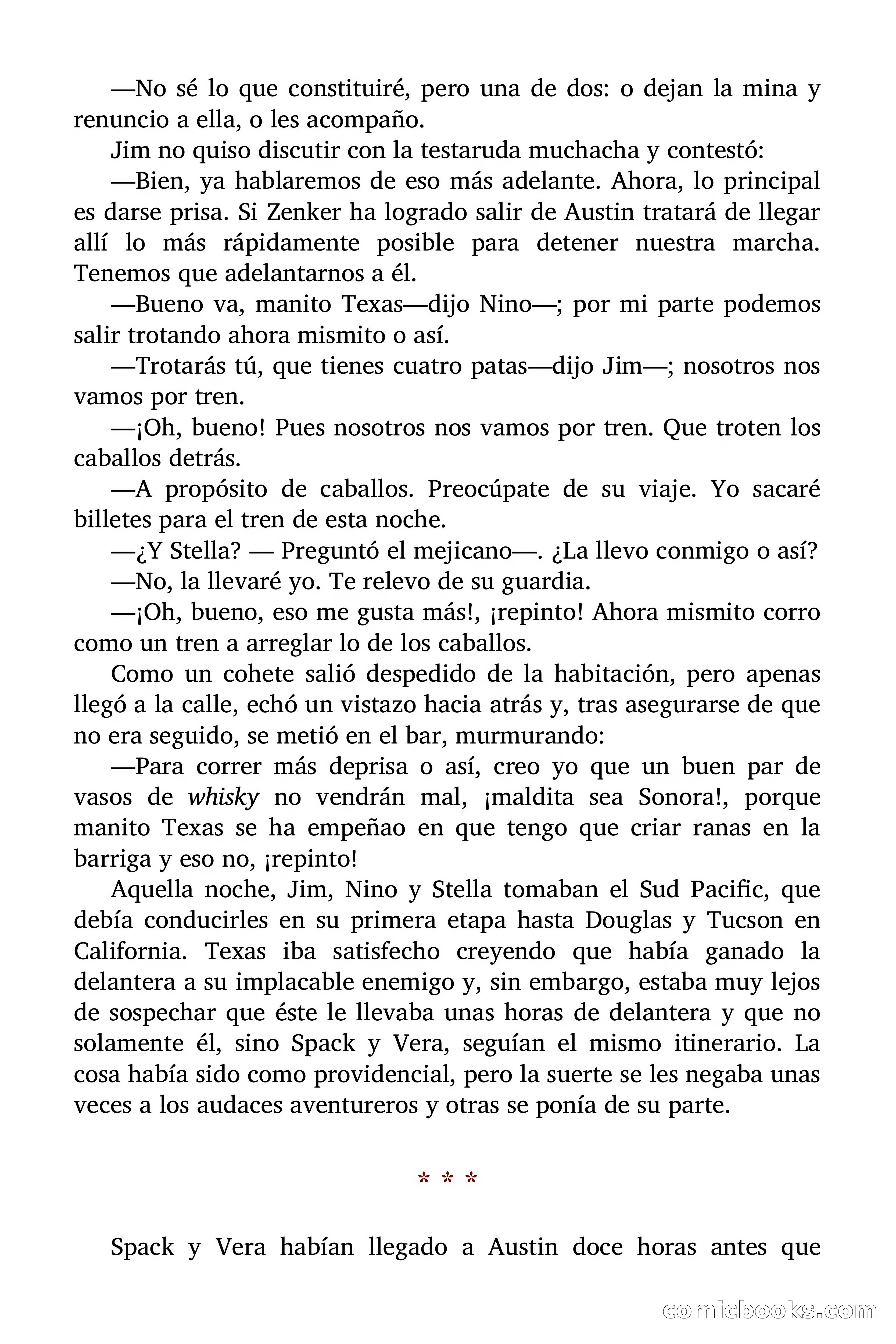 Aventuras de Jim Texas: La herencia trágica — page 11 of 104