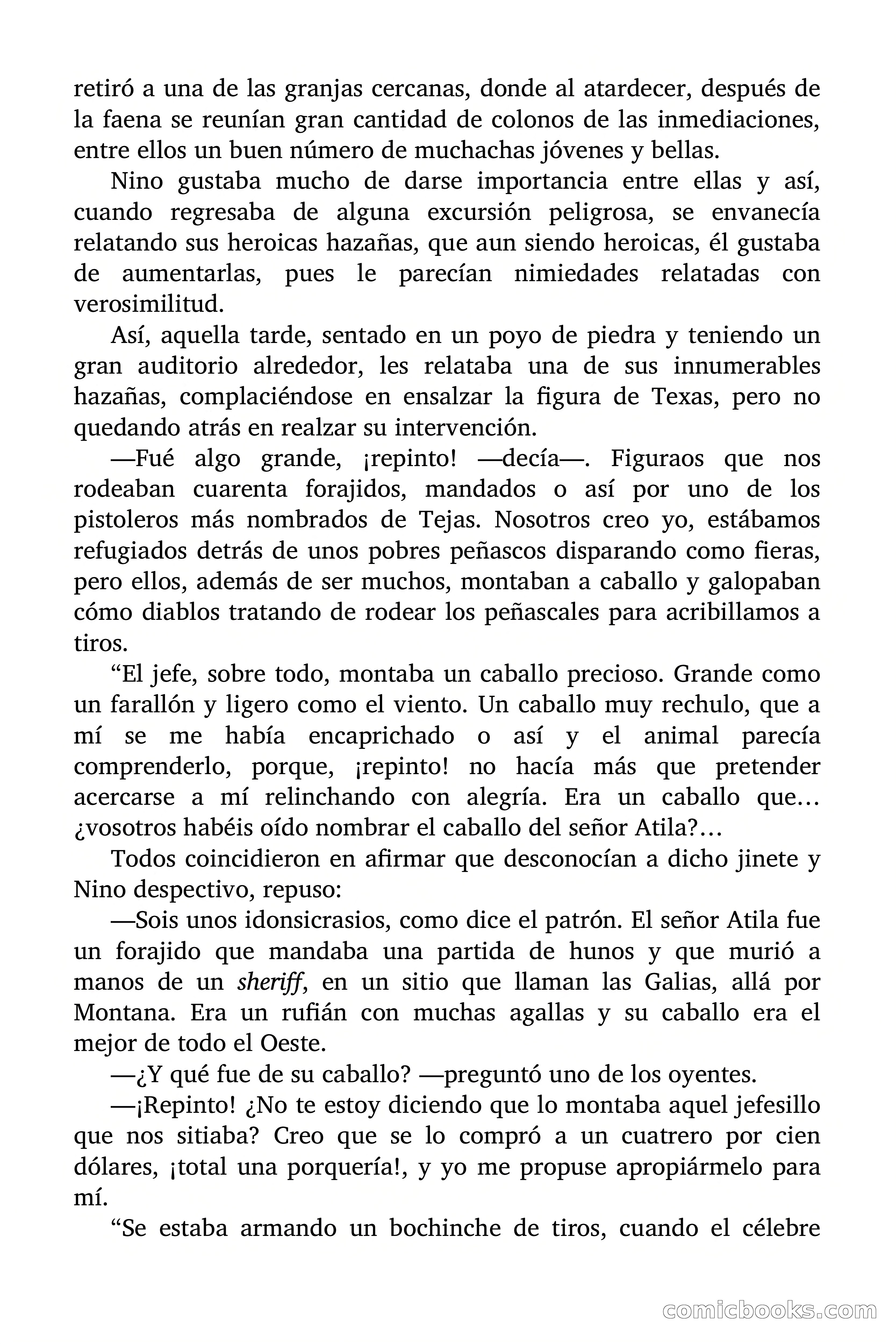Aventuras de Jim Texas: La herencia trágica — page 20 of 104