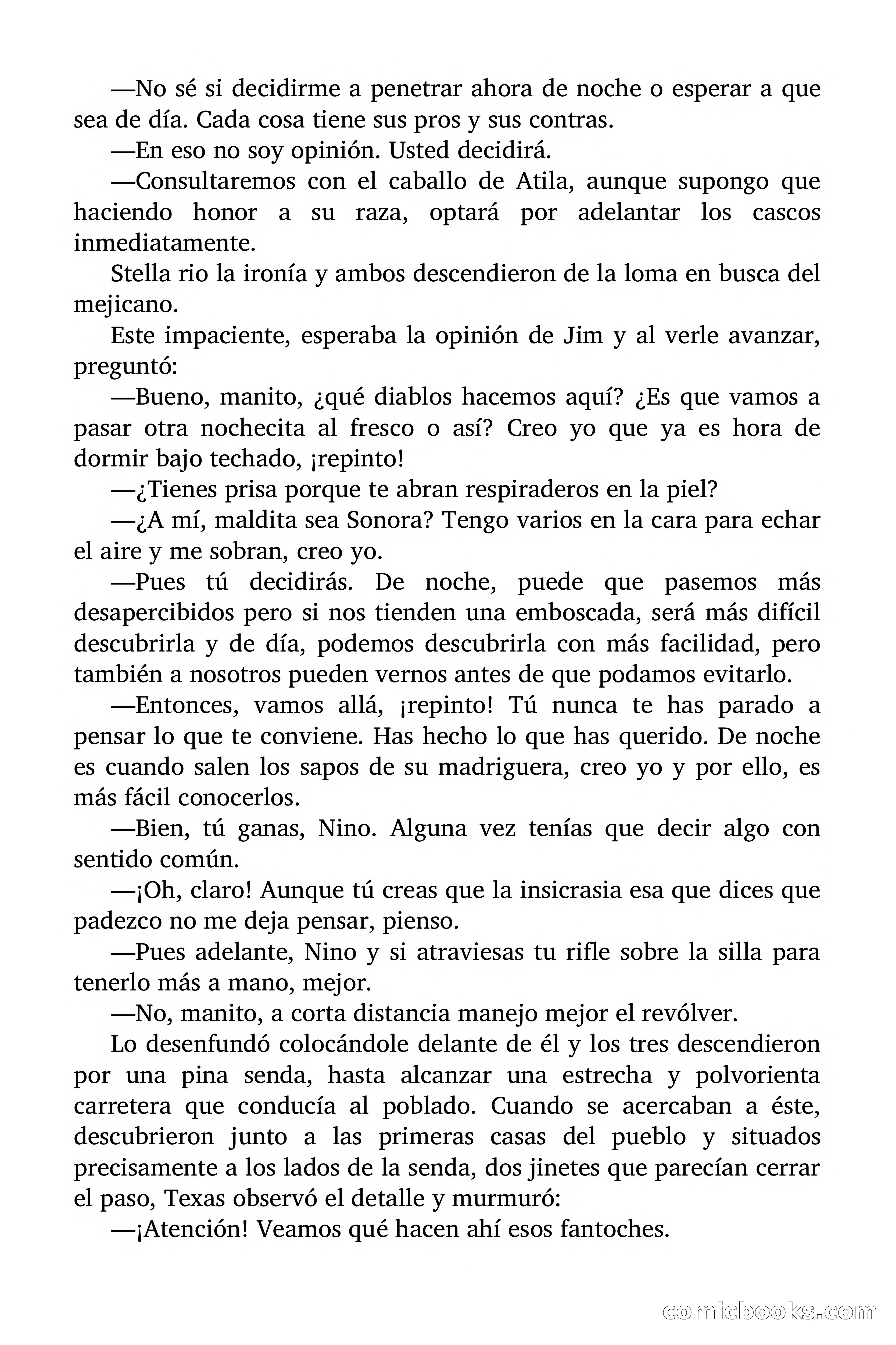 Aventuras de Jim Texas: La herencia trágica — page 25 of 104