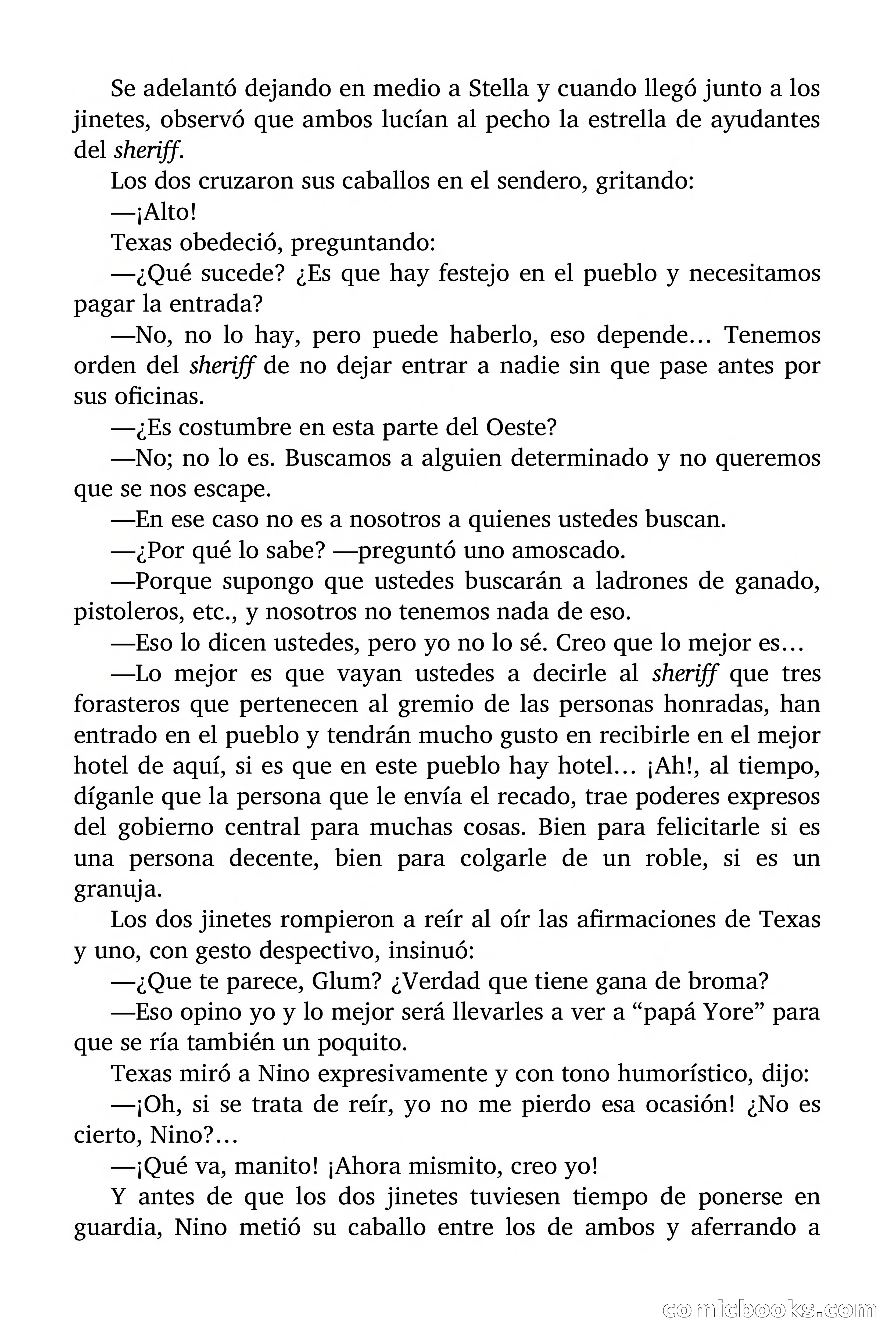 Aventuras de Jim Texas: La herencia trágica — page 26 of 104