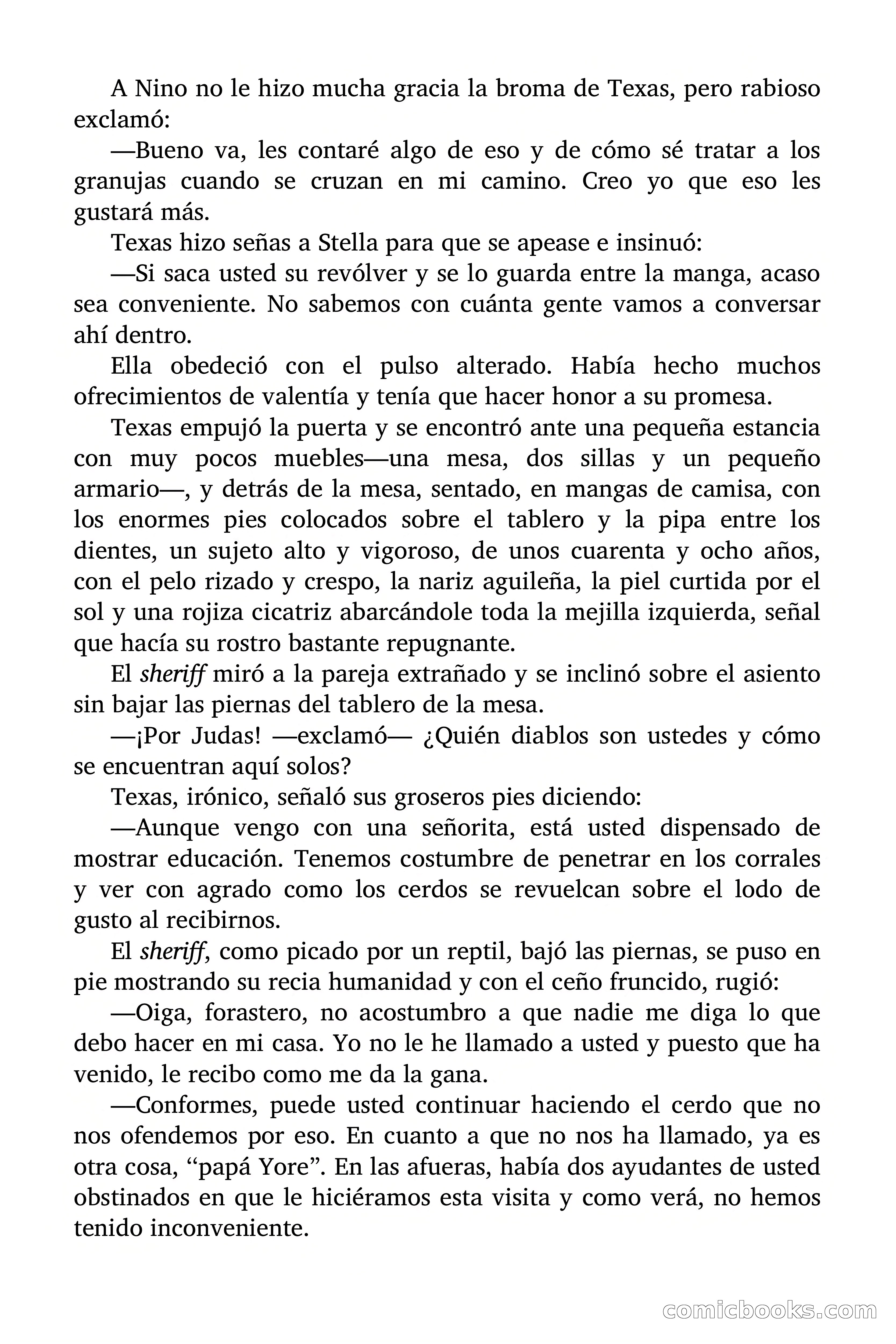 Aventuras de Jim Texas: La herencia trágica — page 28 of 104