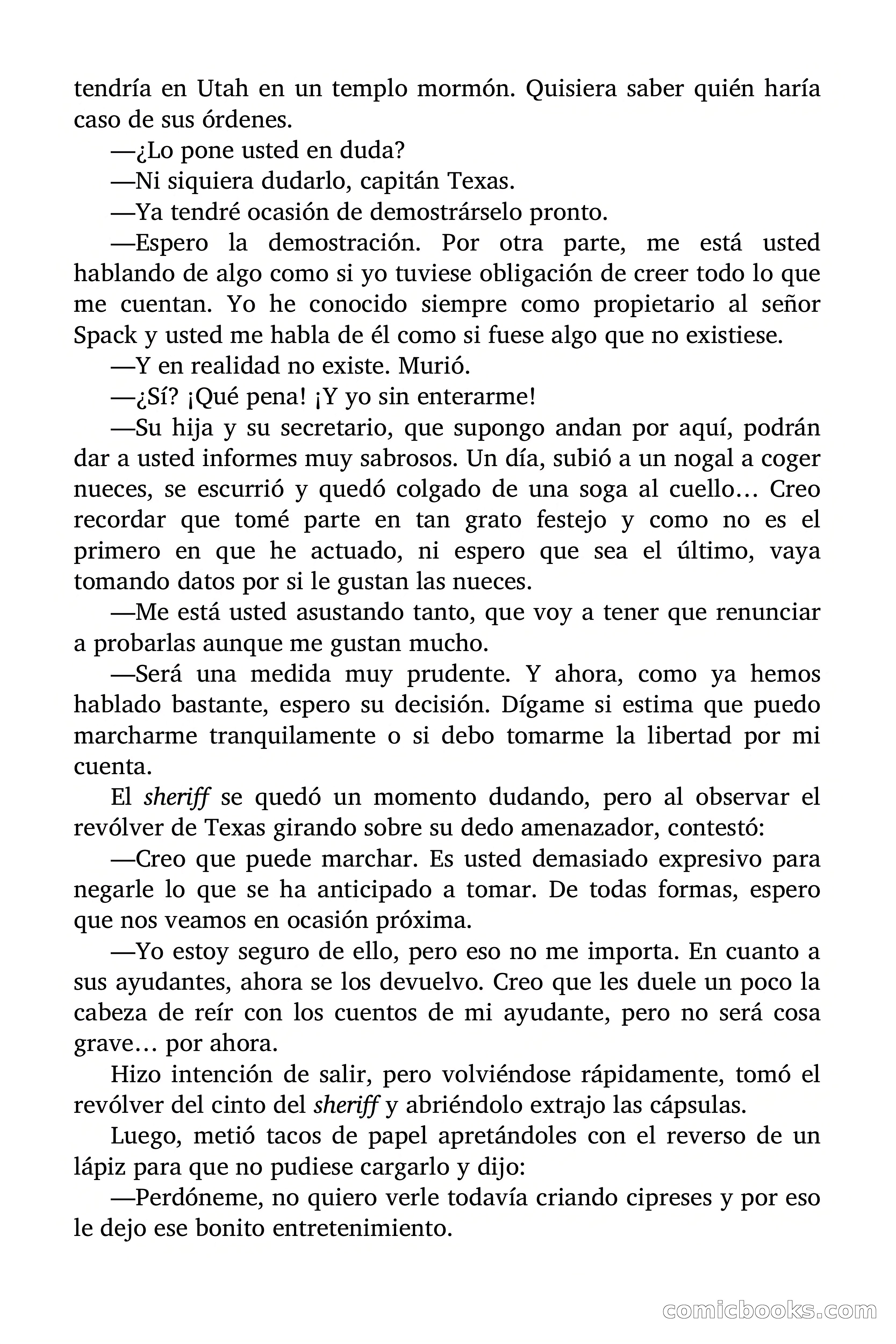 Aventuras de Jim Texas: La herencia trágica — page 31 of 104