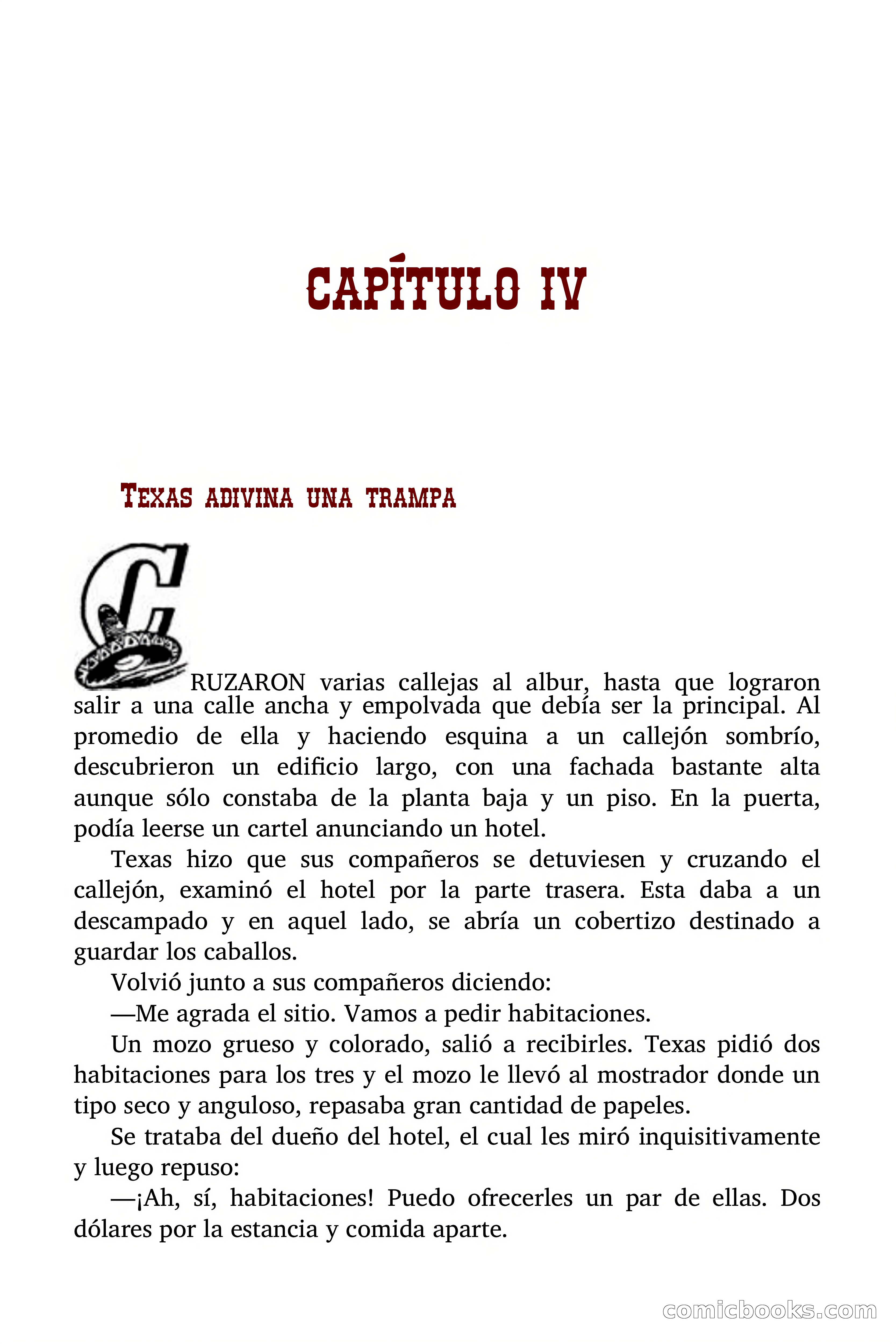 Aventuras de Jim Texas: La herencia trágica — page 33 of 104