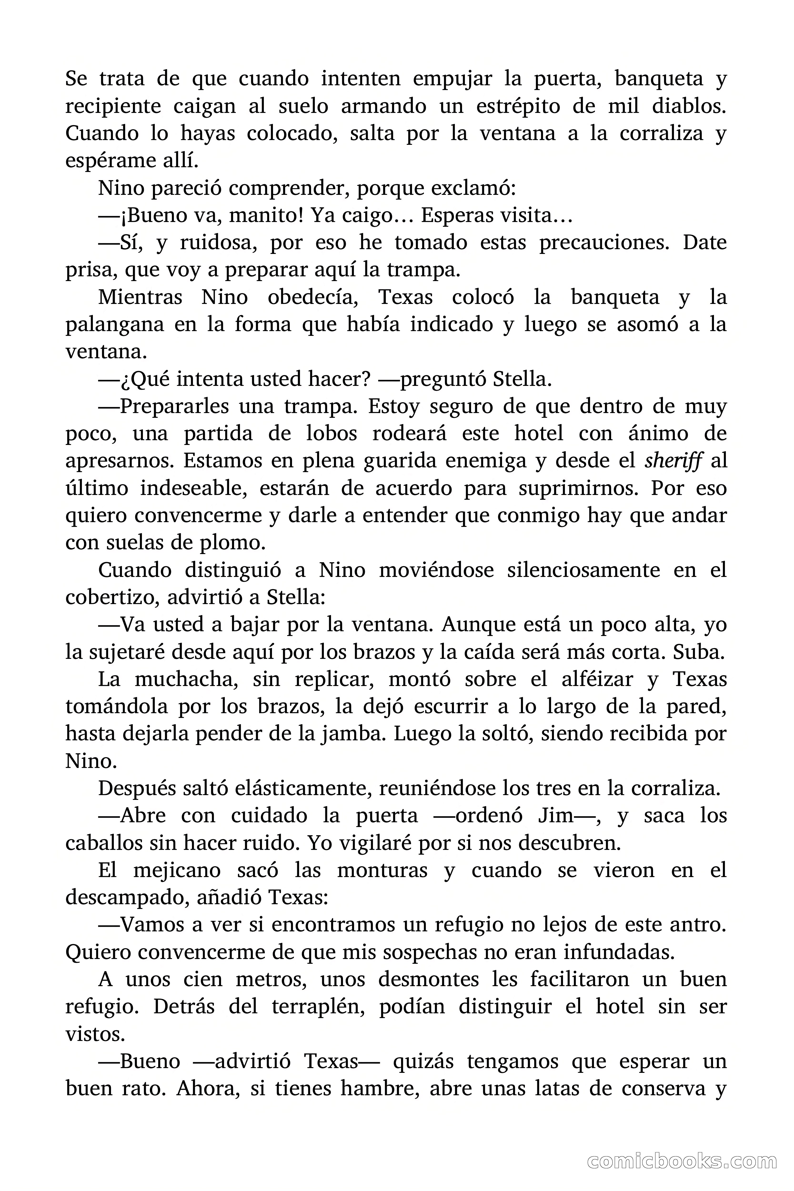 Aventuras de Jim Texas: La herencia trágica — page 35 of 104