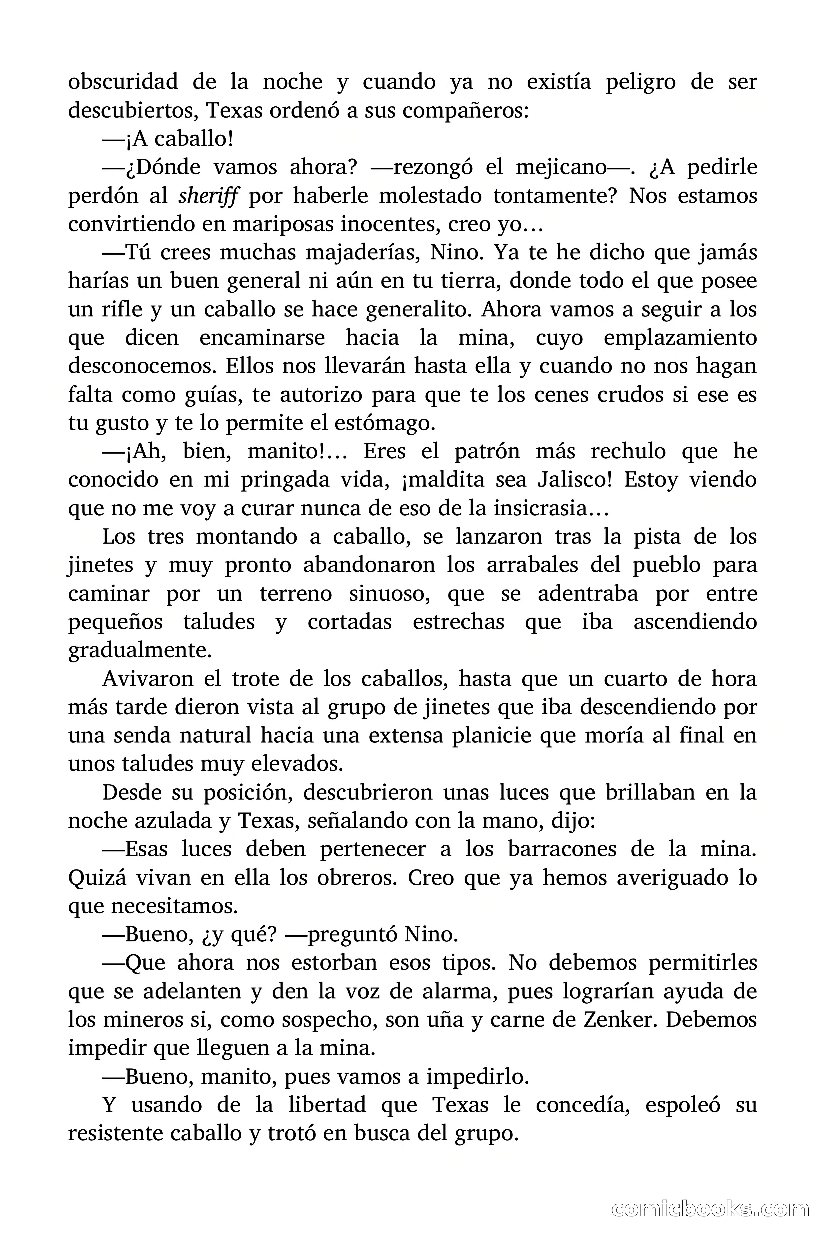 Aventuras de Jim Texas: La herencia trágica — page 38 of 104