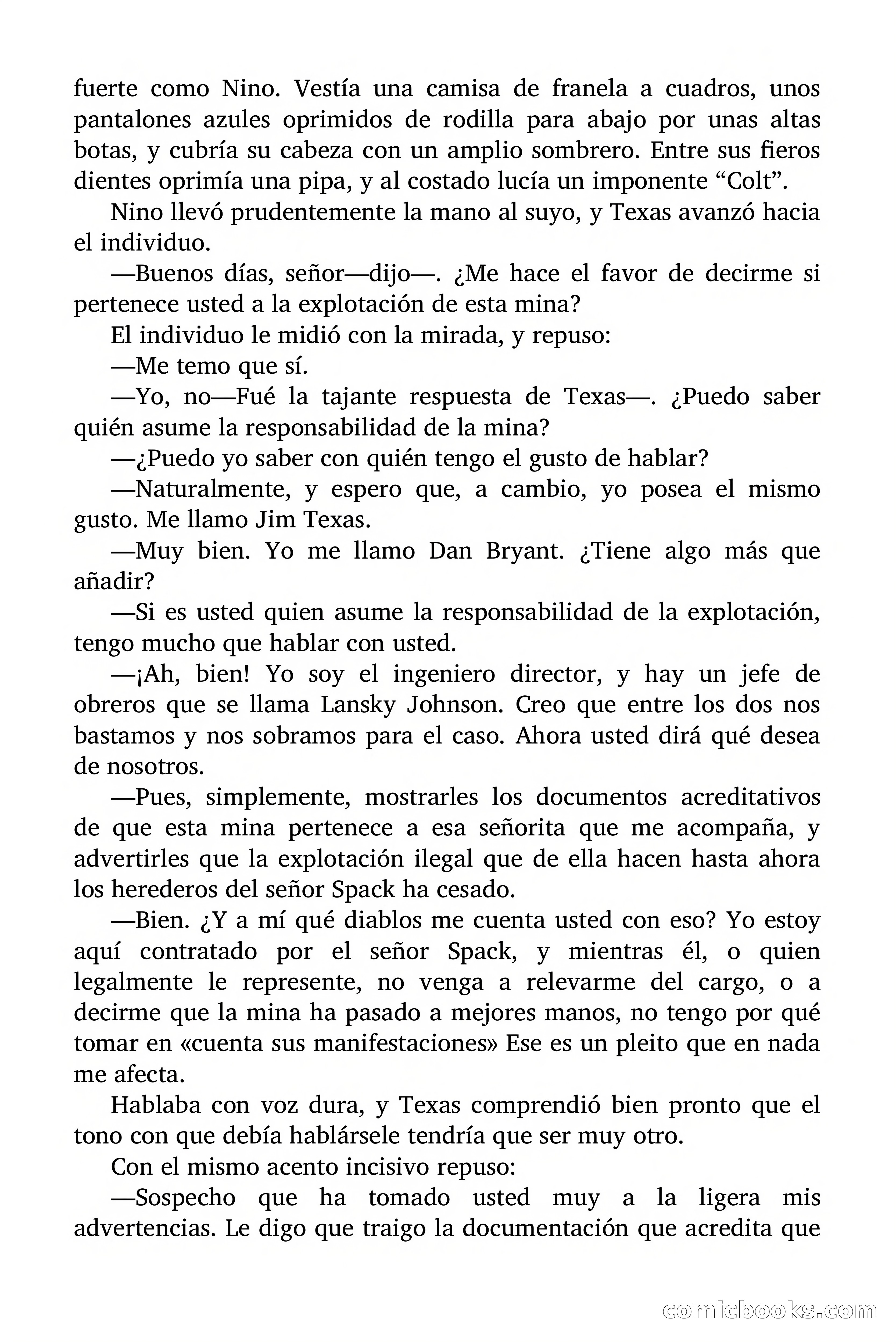 Aventuras de Jim Texas: La herencia trágica — page 45 of 104