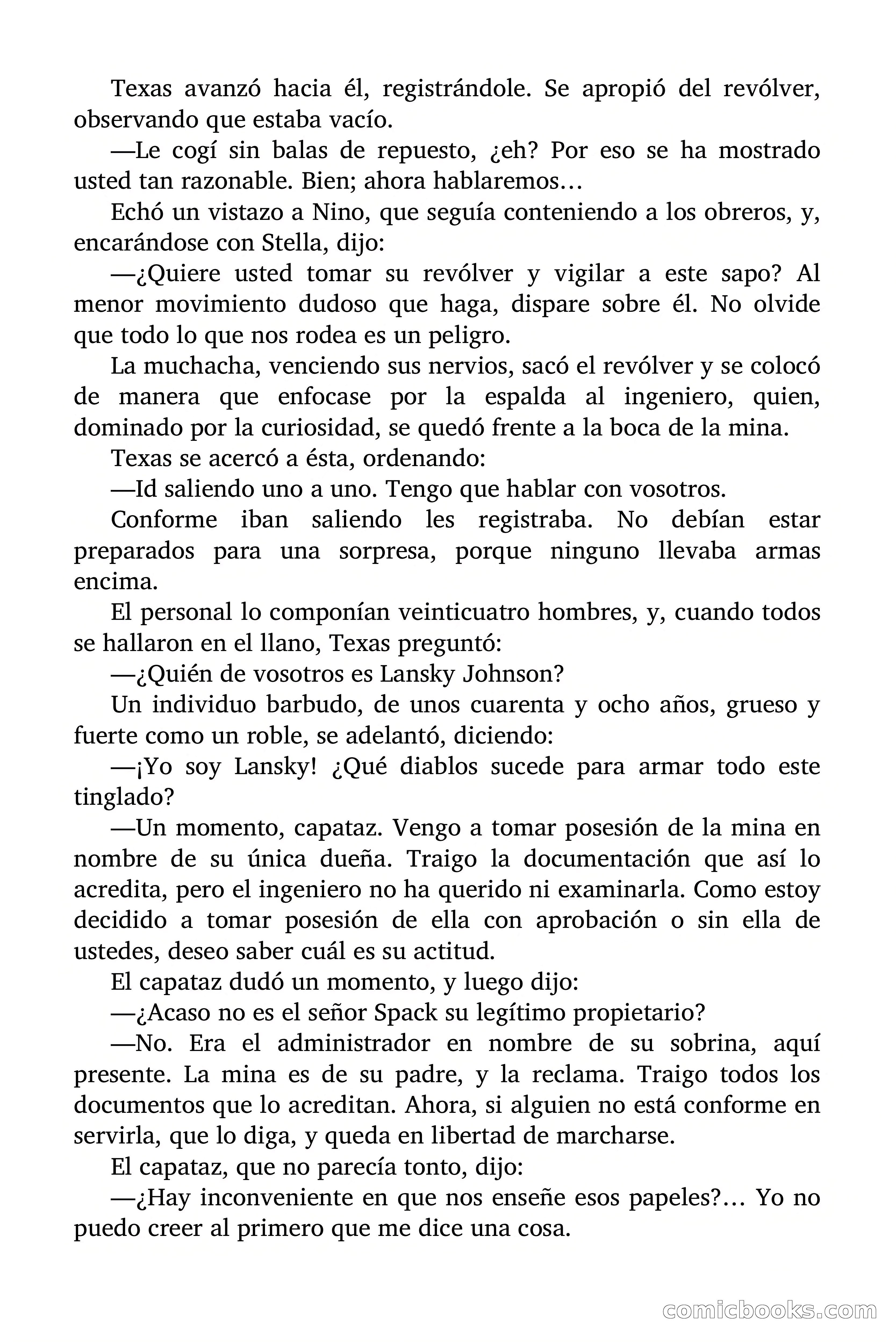 Aventuras de Jim Texas: La herencia trágica — page 48 of 104