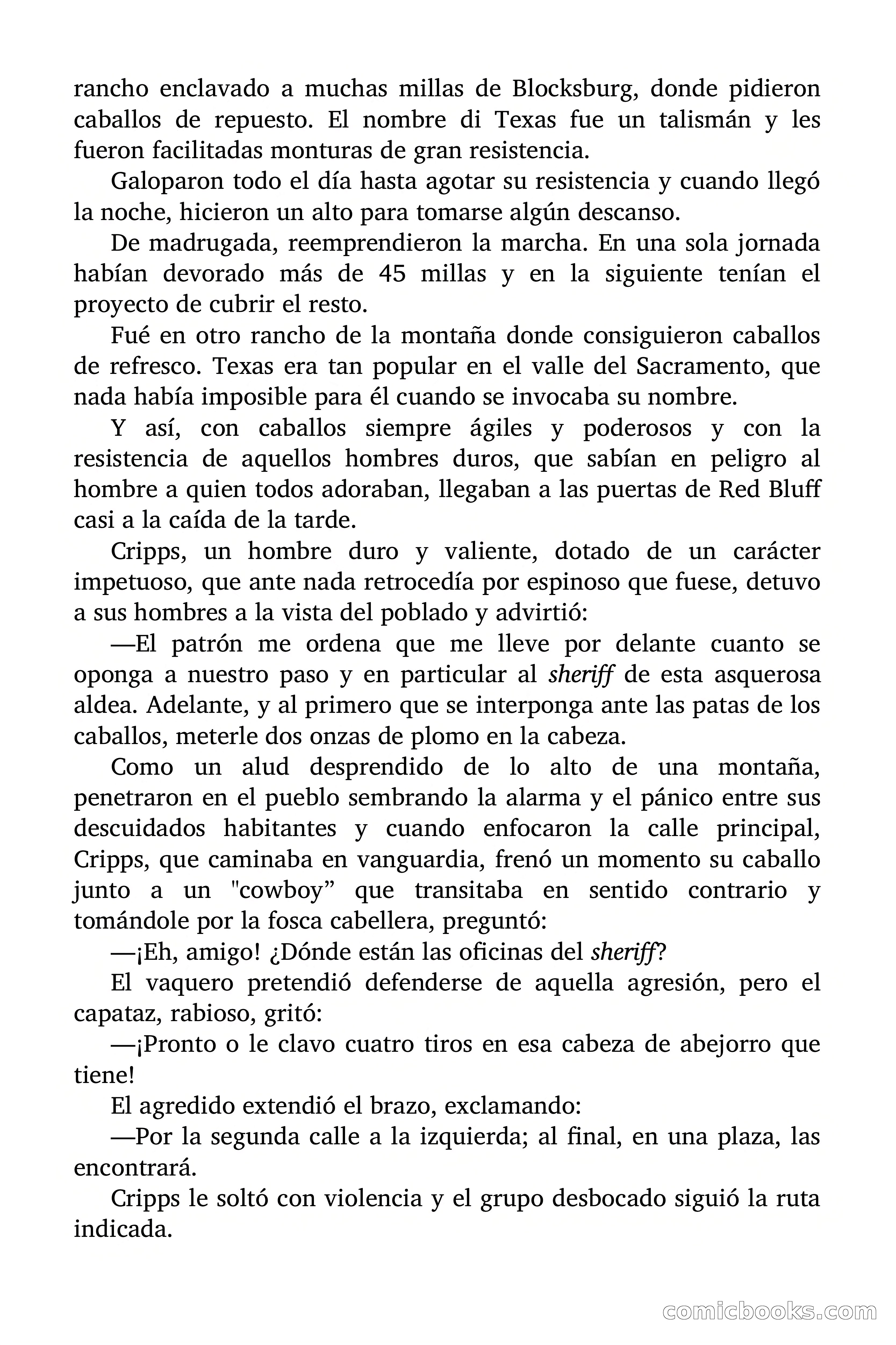Aventuras de Jim Texas: La herencia trágica — page 94 of 104