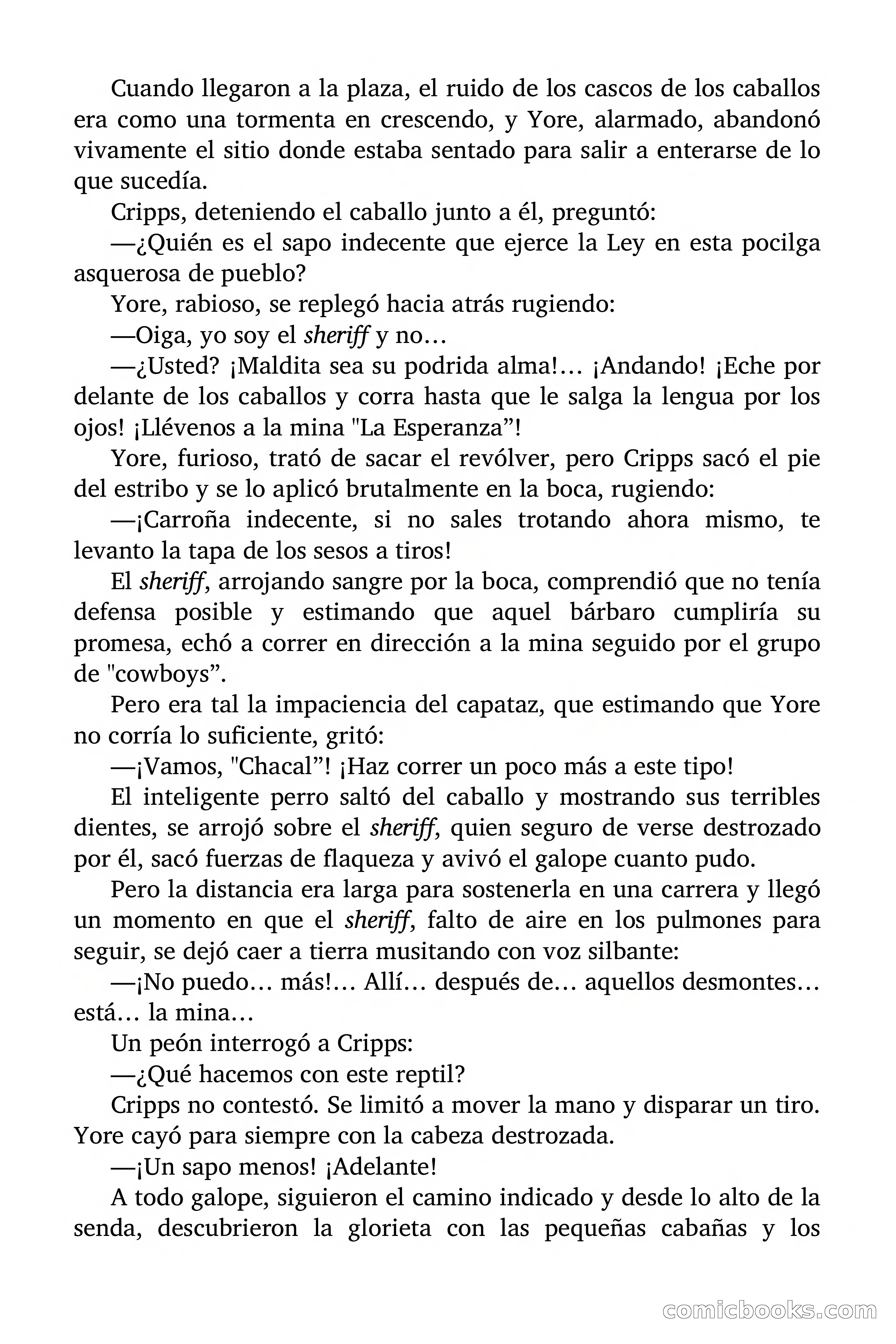Aventuras de Jim Texas: La herencia trágica — page 95 of 104