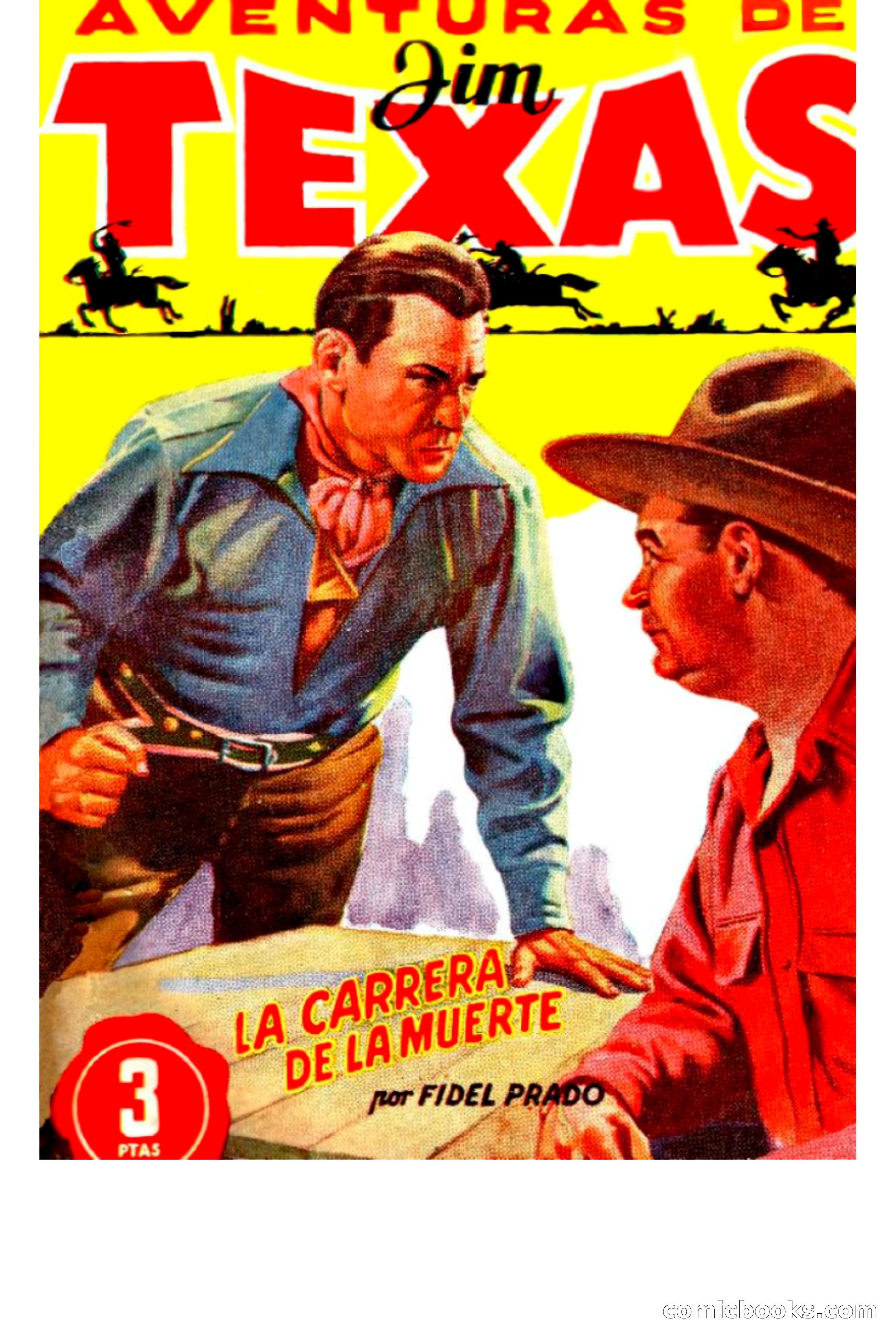 Aventuras de Jim: Texas — La carrera de la muerte — page 1 of 87