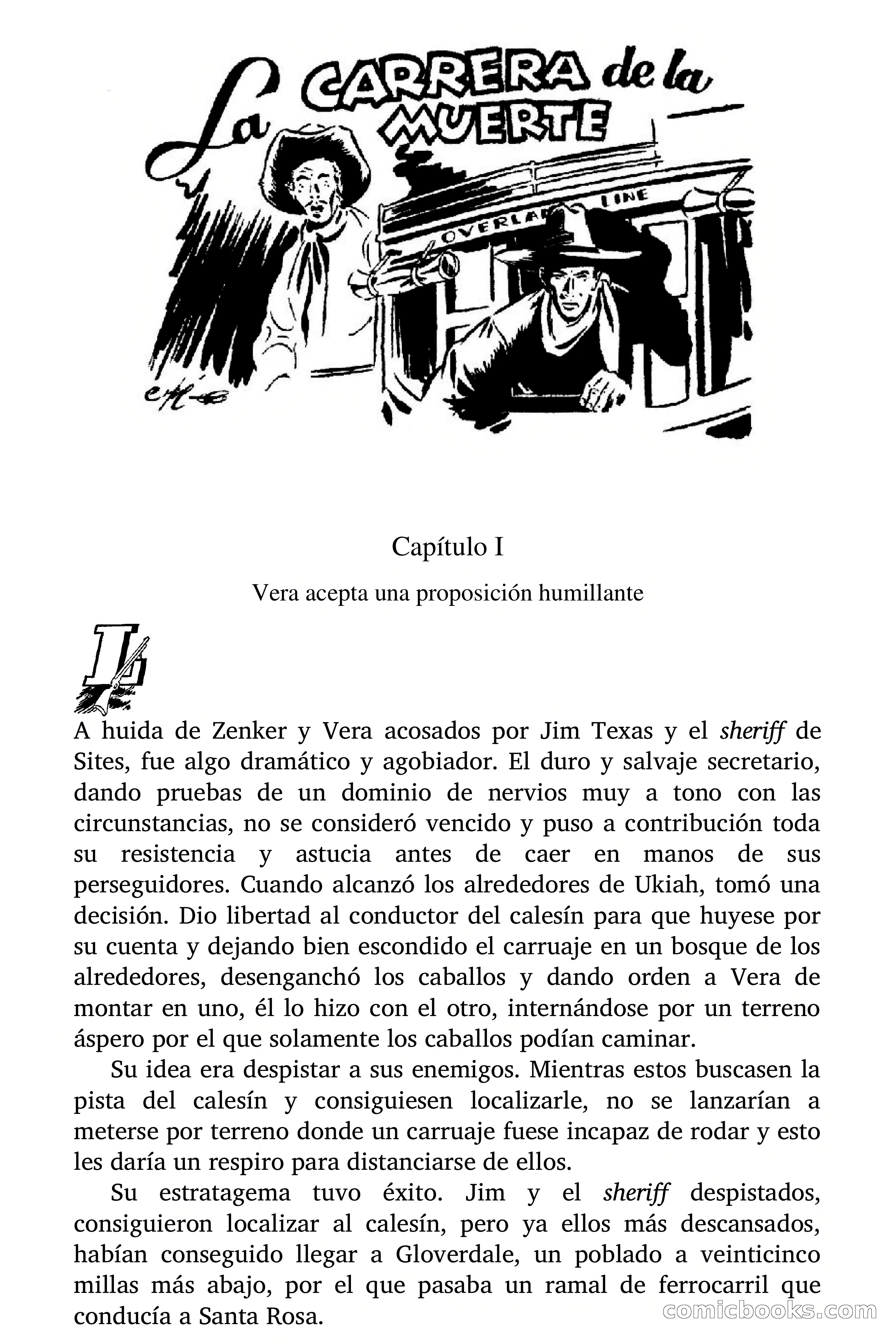 Aventuras de Jim: Texas — La carrera de la muerte — page 5 of 87