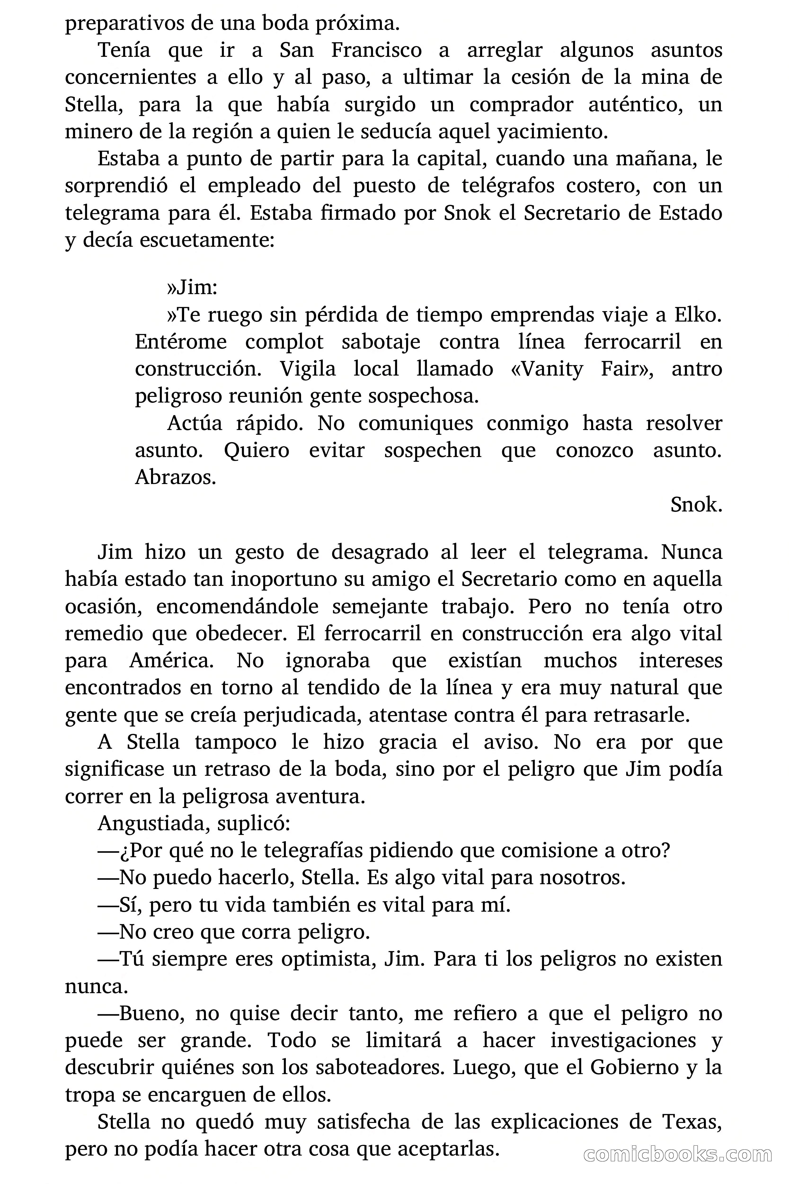 Aventuras de Jim: Texas — La carrera de la muerte — page 15 of 87
