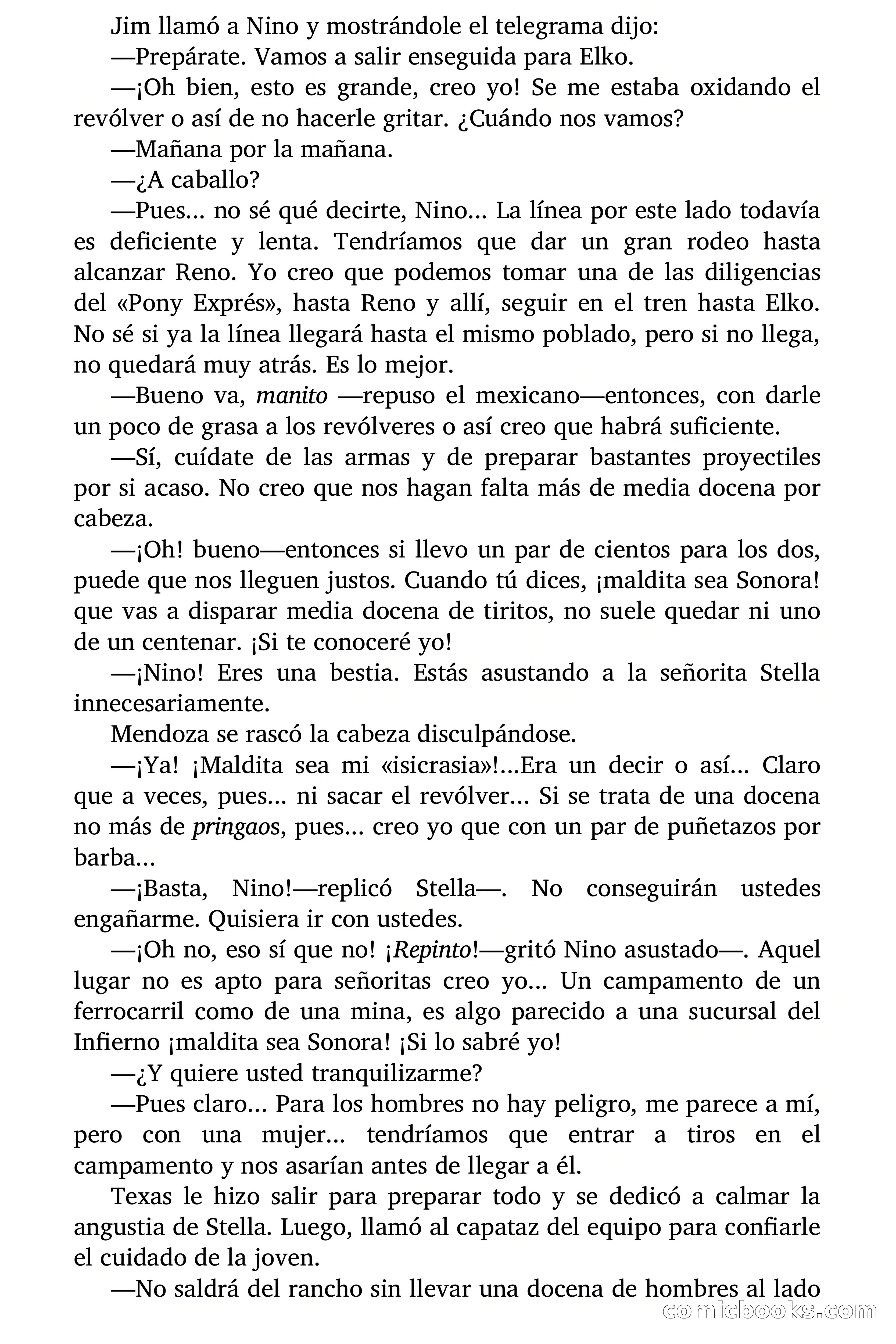 Aventuras de Jim: Texas — La carrera de la muerte — page 16 of 87