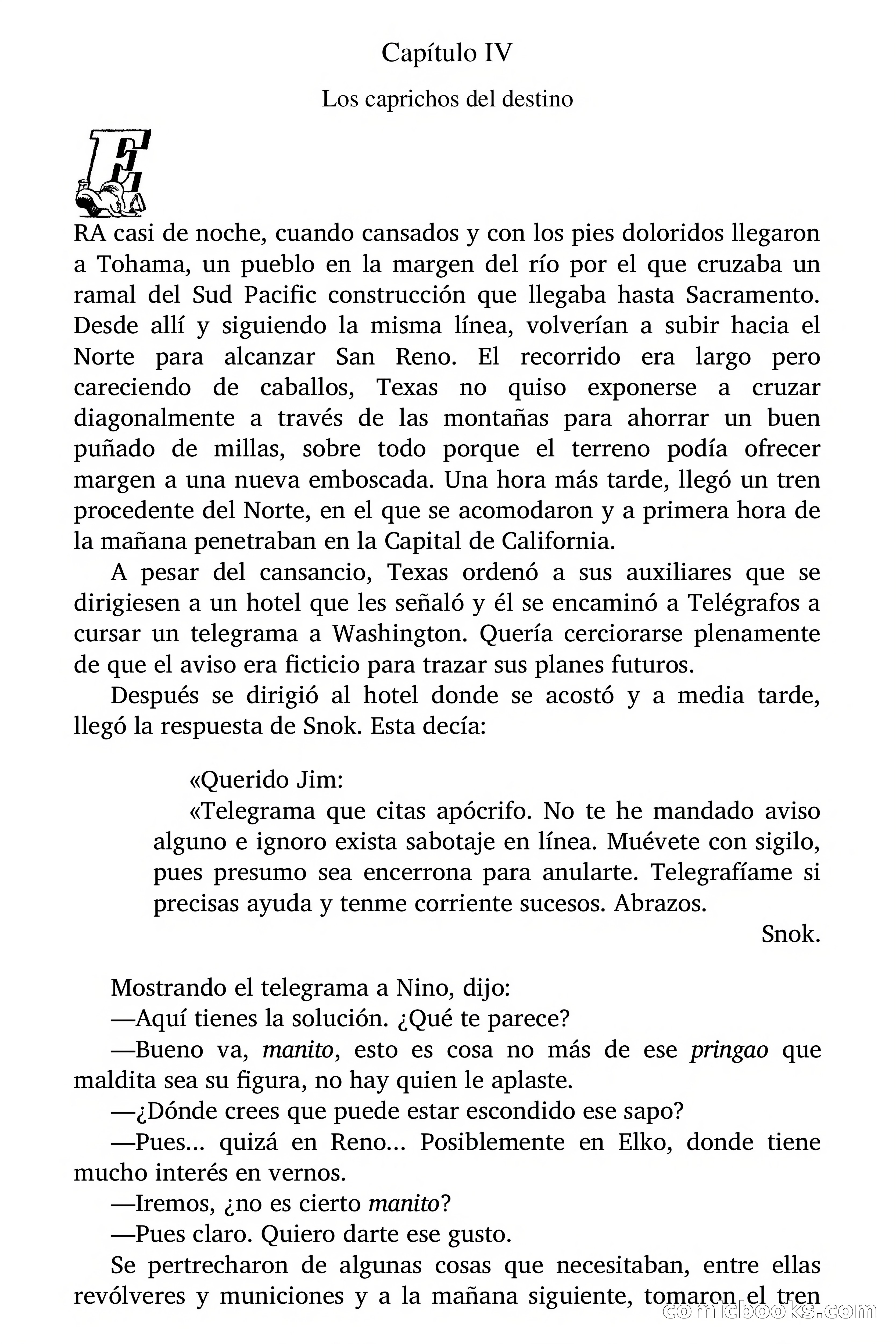 Aventuras de Jim: Texas — La carrera de la muerte — page 29 of 87