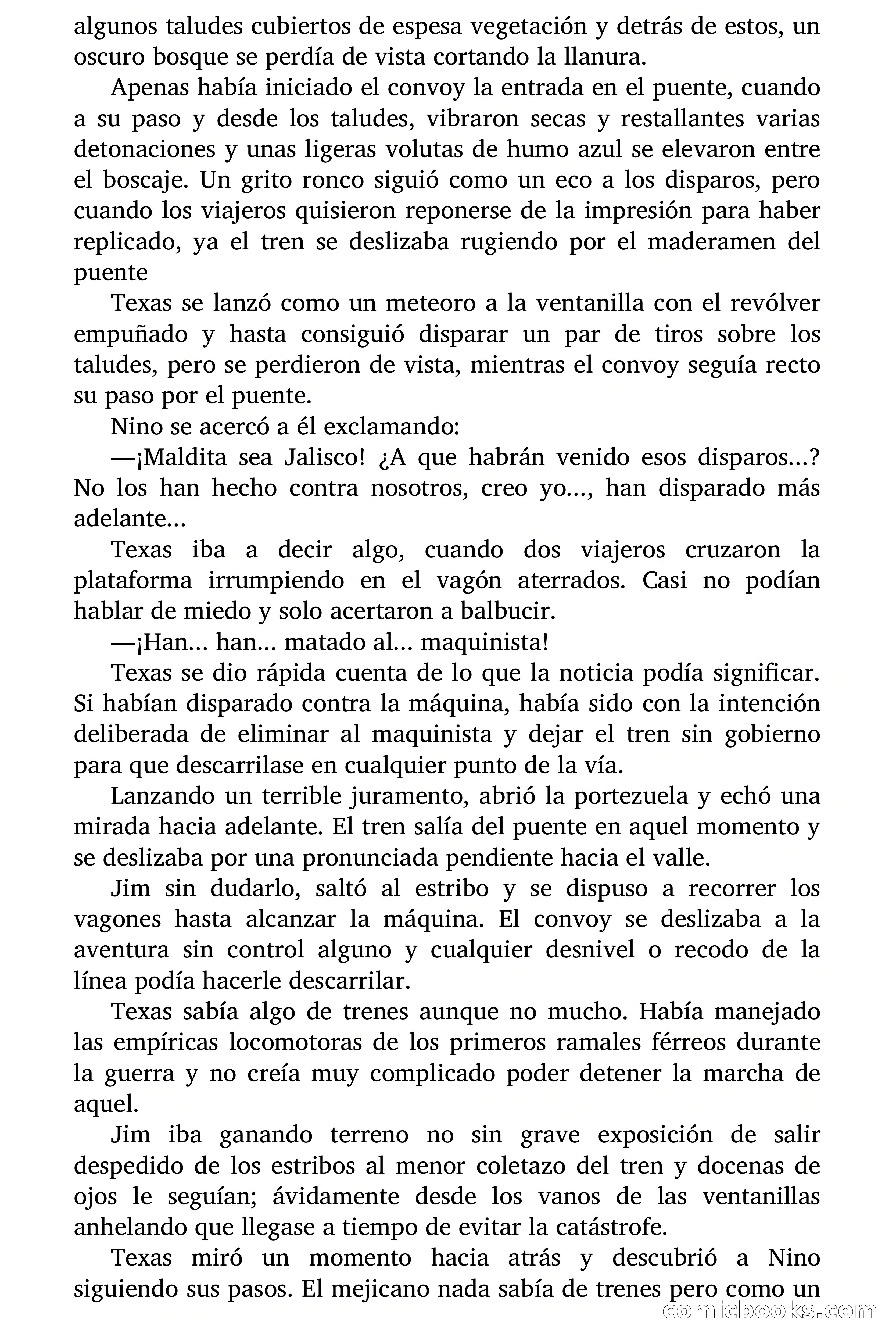 Aventuras de Jim: Texas — La carrera de la muerte — page 46 of 87