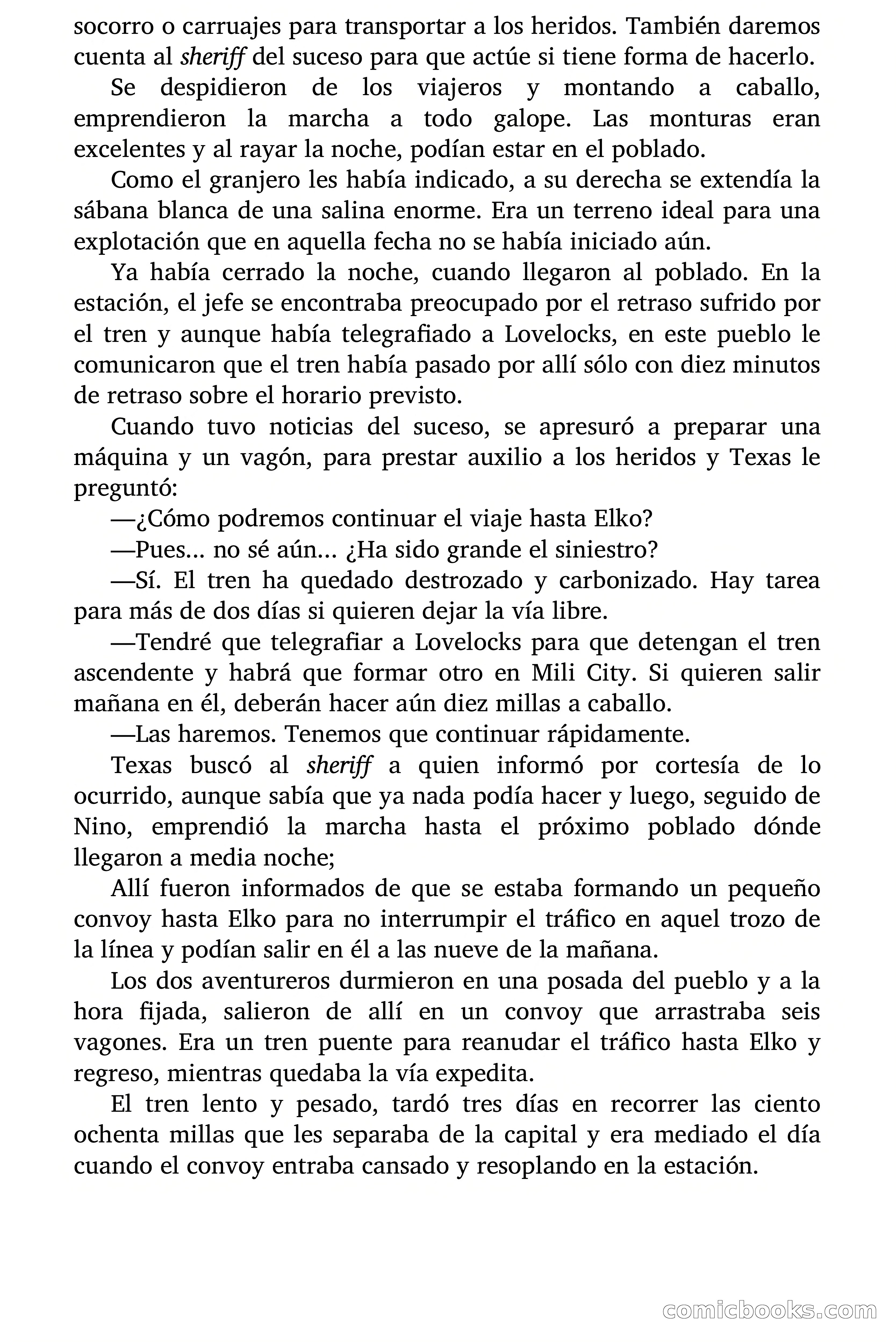Aventuras de Jim: Texas — La carrera de la muerte — page 51 of 87