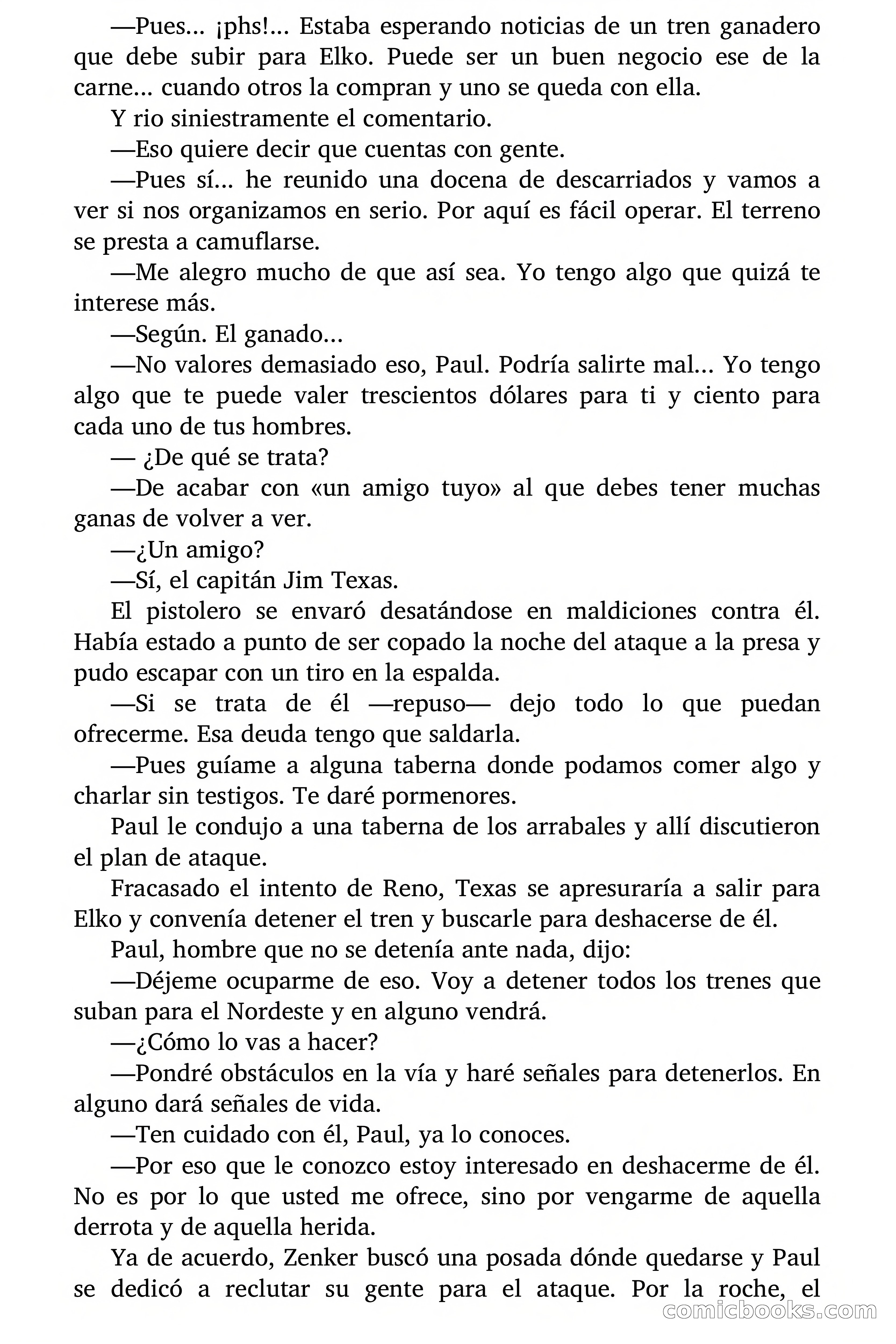 Aventuras de Jim: Texas — La carrera de la muerte — page 54 of 87