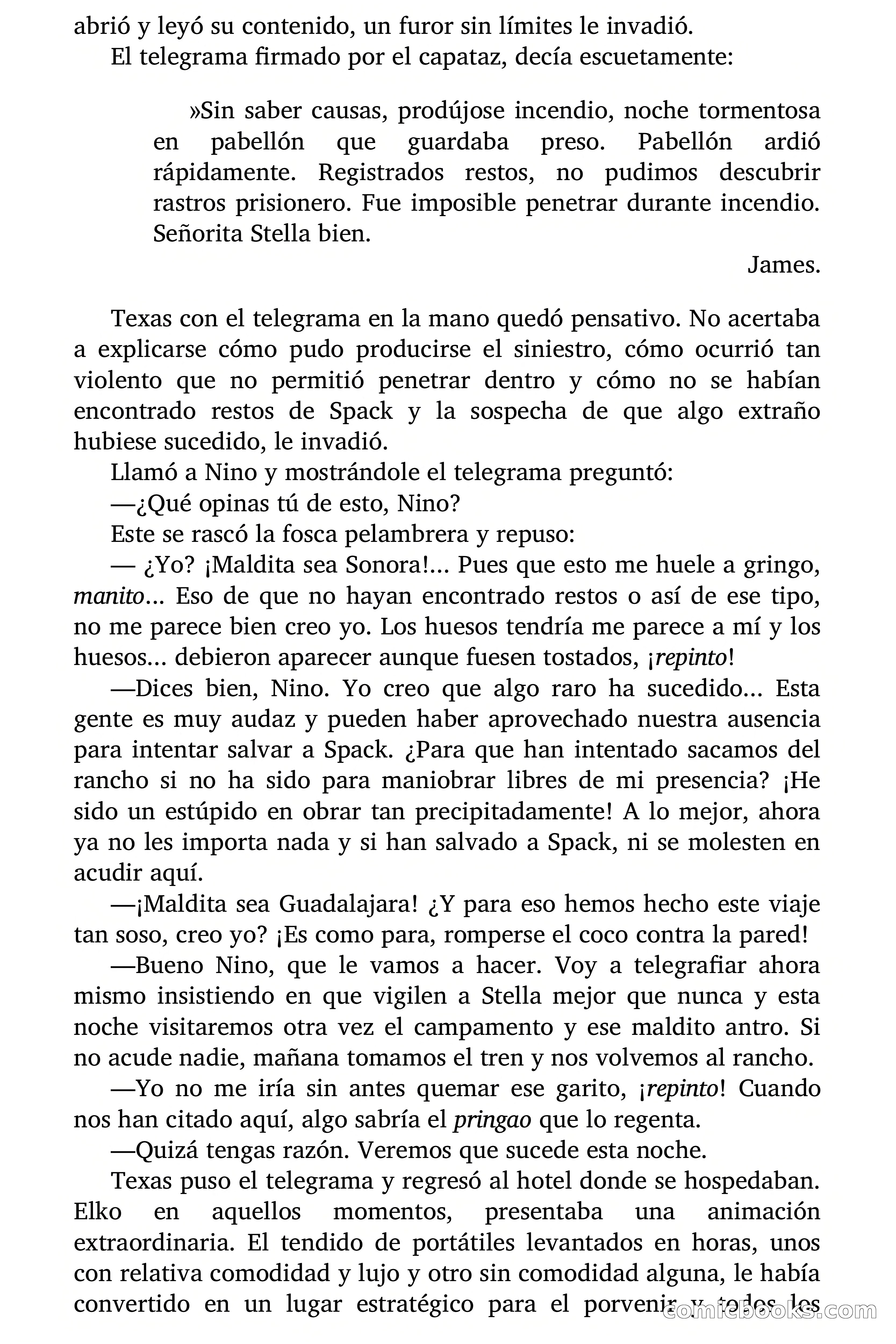 Aventuras de Jim: Texas — La carrera de la muerte — page 58 of 87