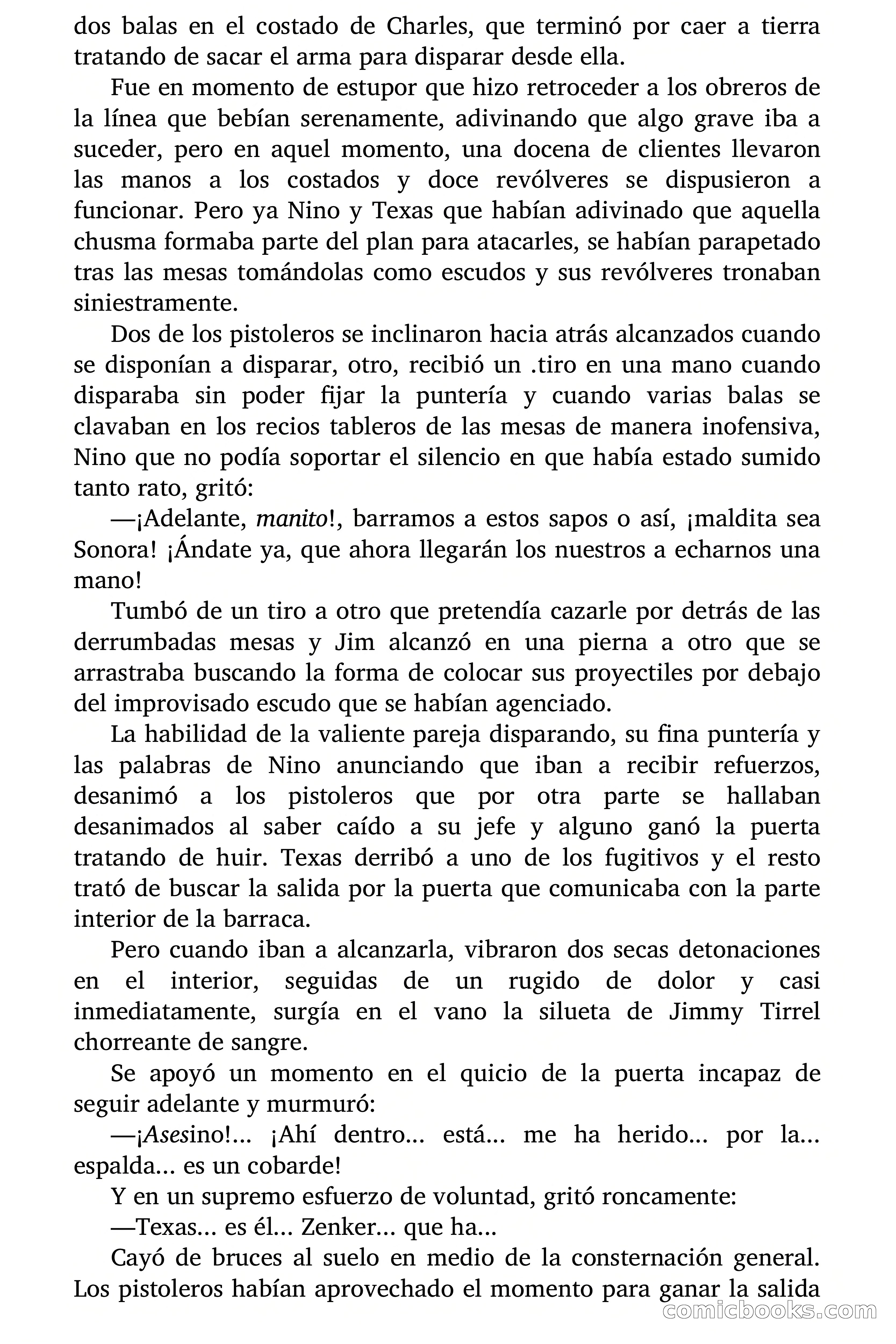 Aventuras de Jim: Texas — La carrera de la muerte — page 70 of 87