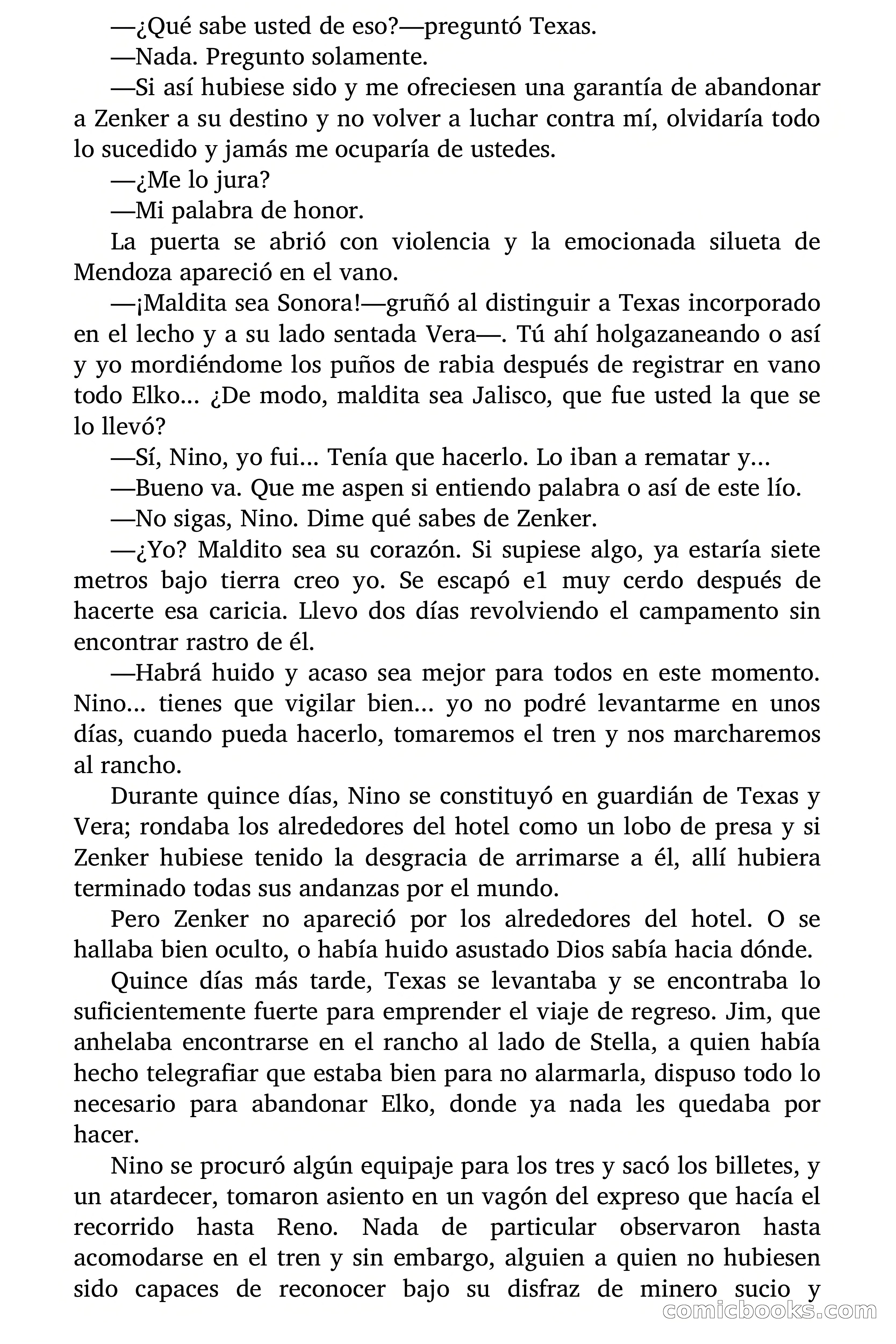 Aventuras de Jim: Texas — La carrera de la muerte — page 84 of 87
