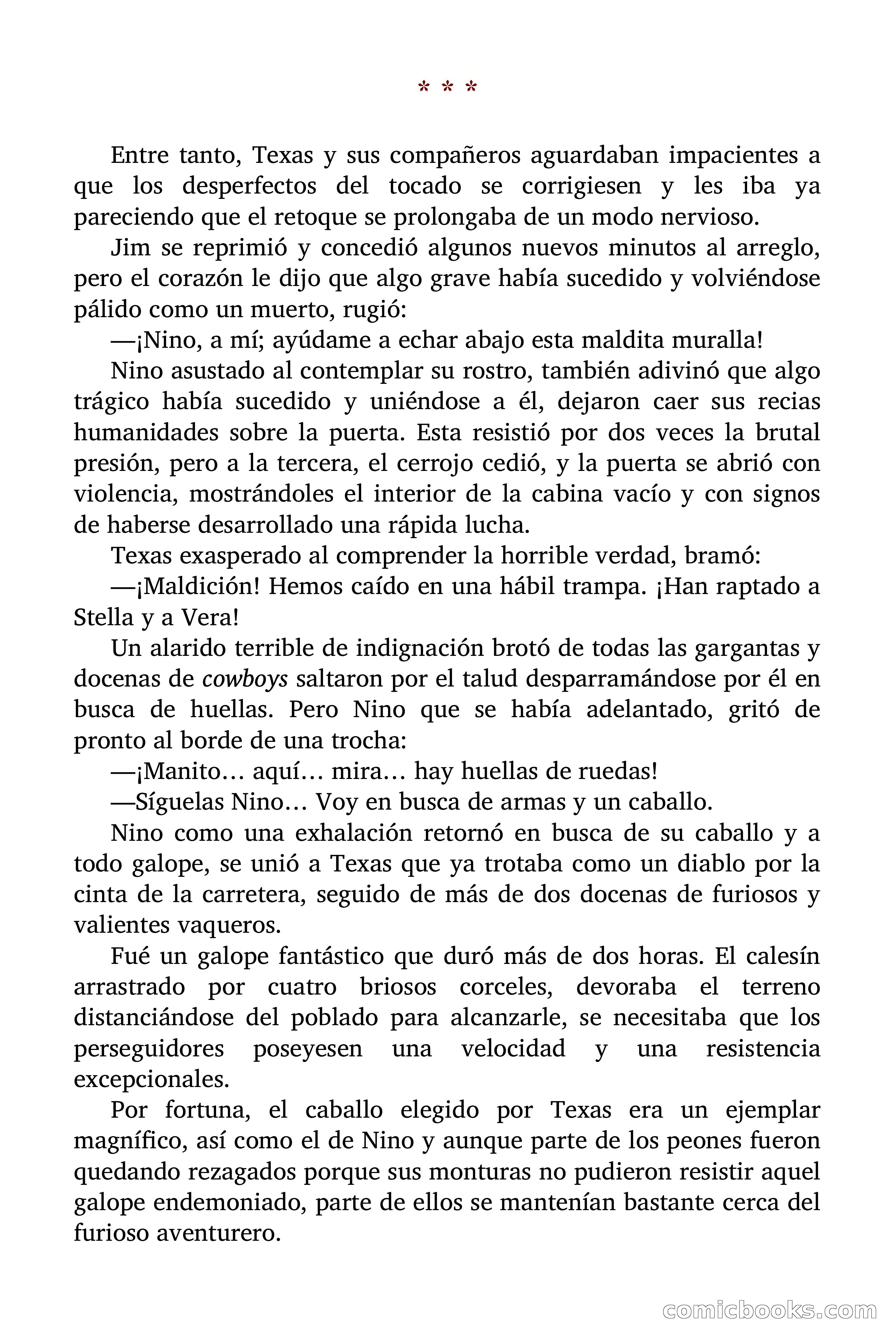 Aventuras de Jim Texas: El monstruo ataca — page 96 of 100
