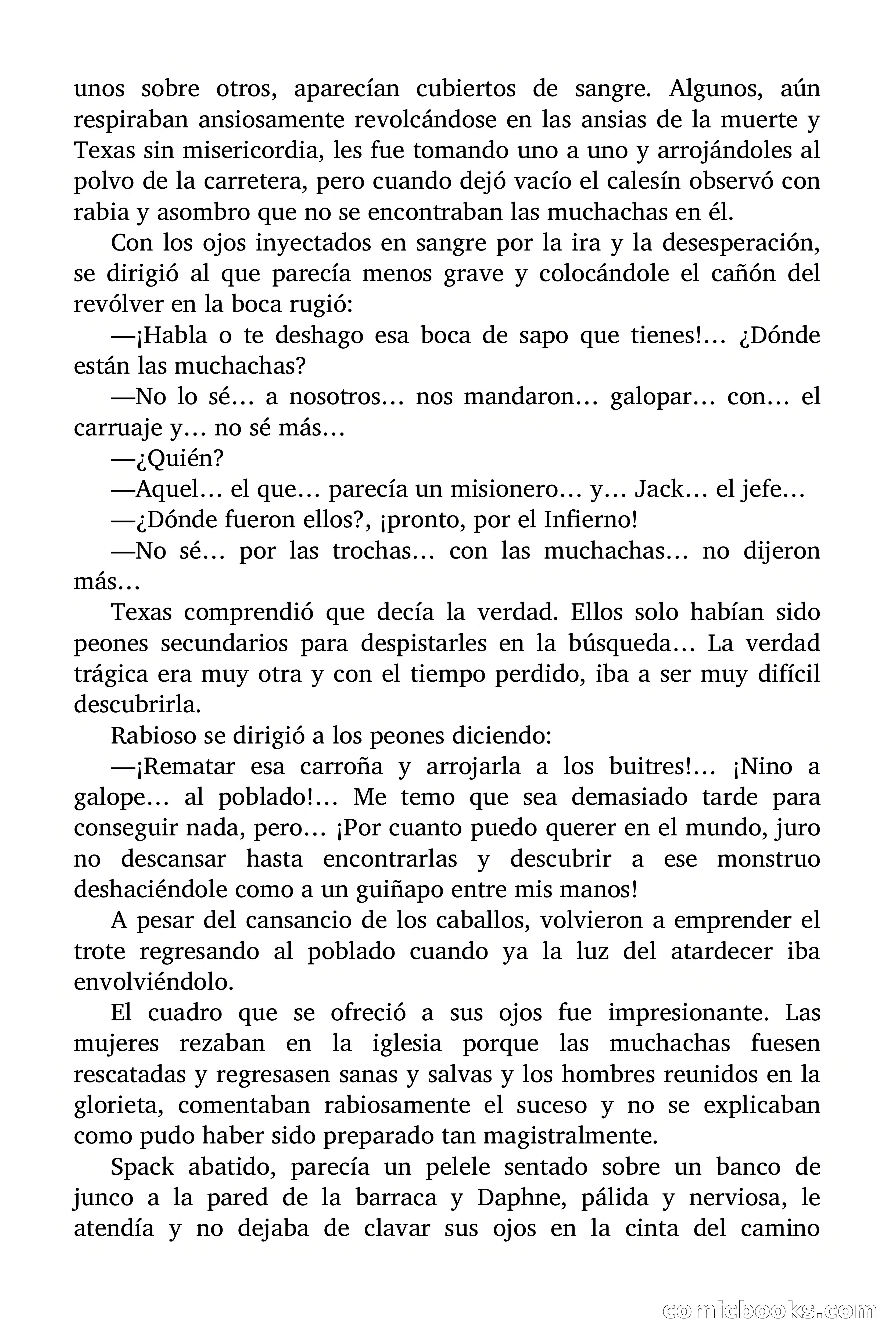 Aventuras de Jim Texas: El monstruo ataca — page 98 of 100