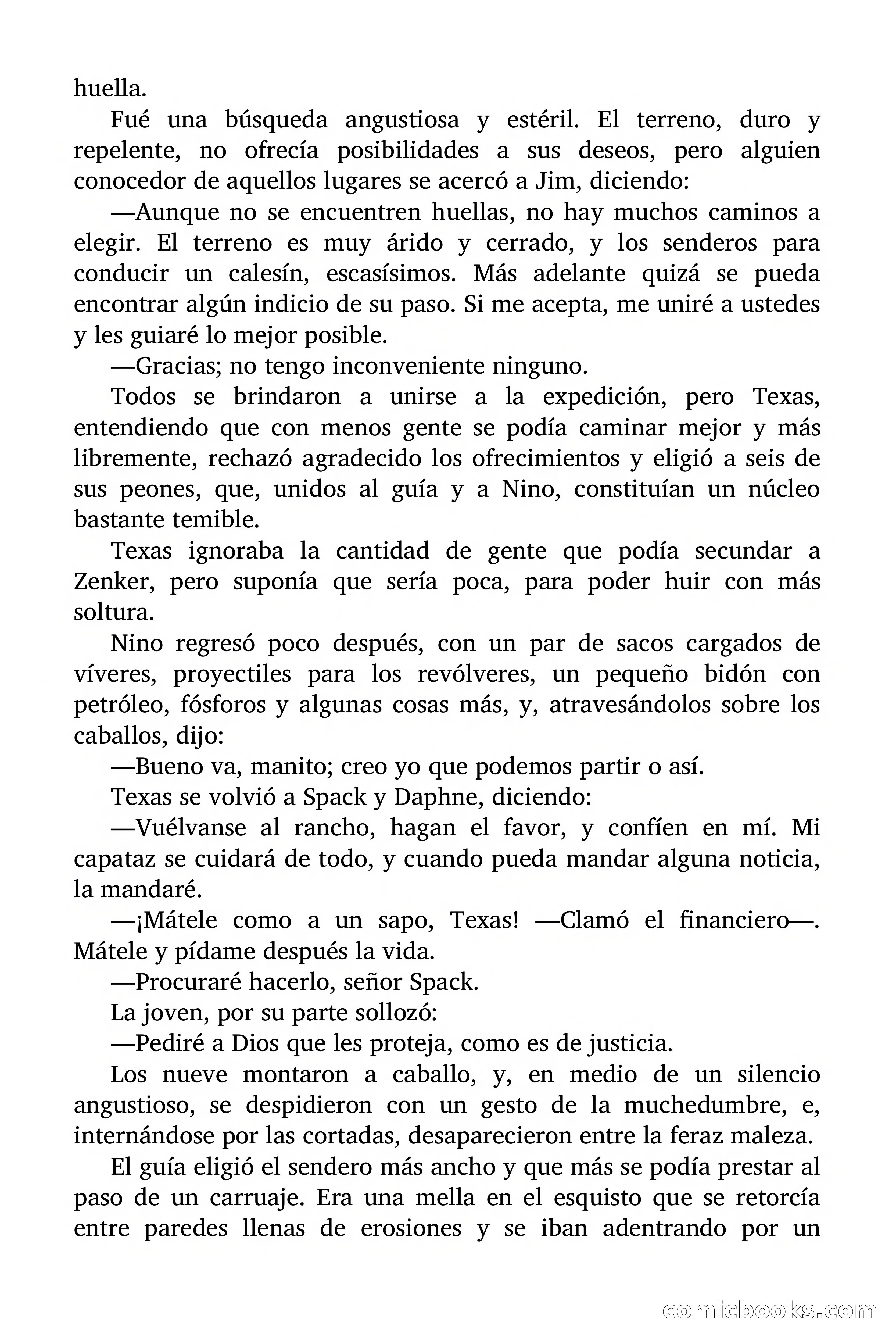 Aventuras de Jim Texas: El Rescate — page 36 of 104