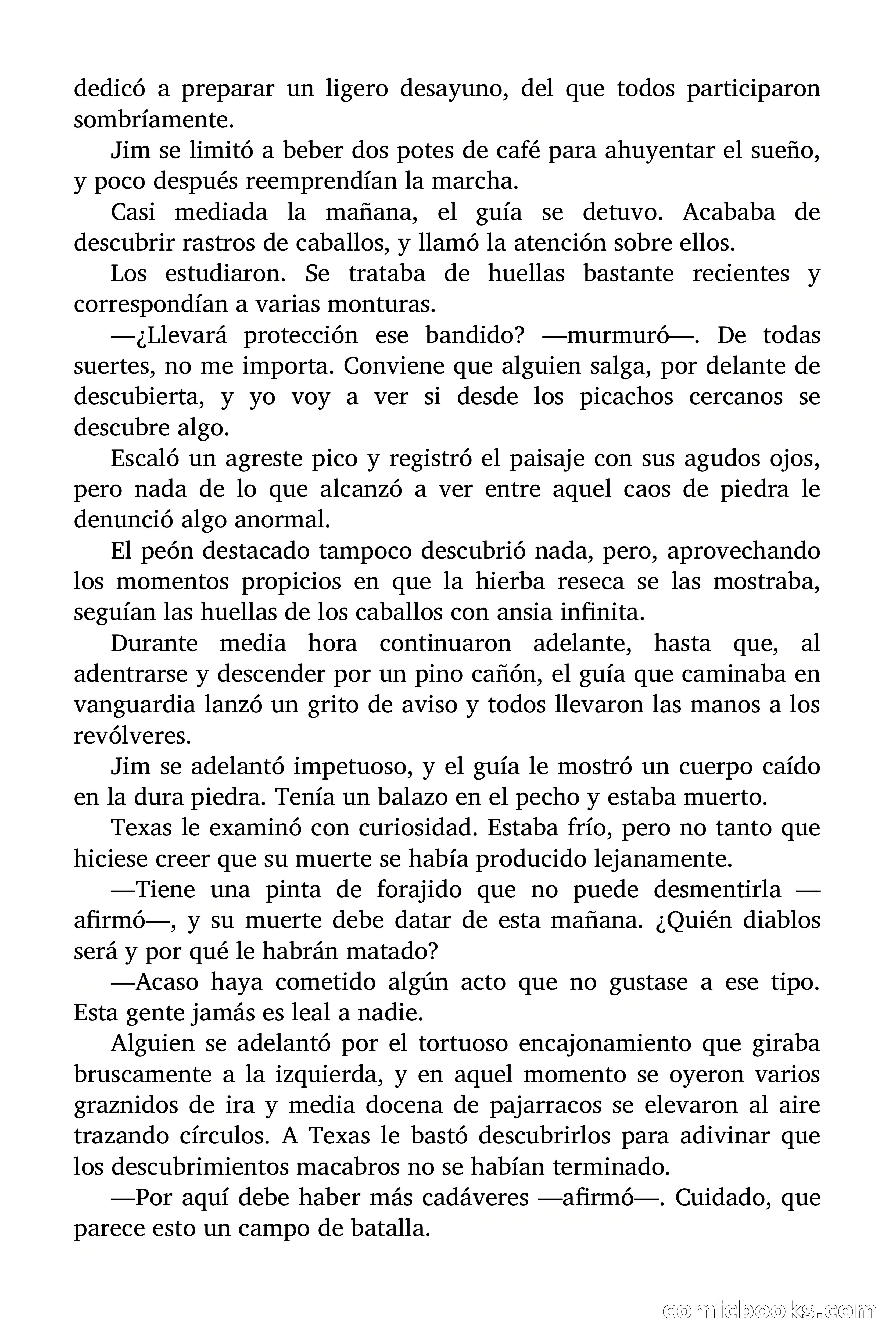 Aventuras de Jim Texas: El Rescate — page 38 of 104