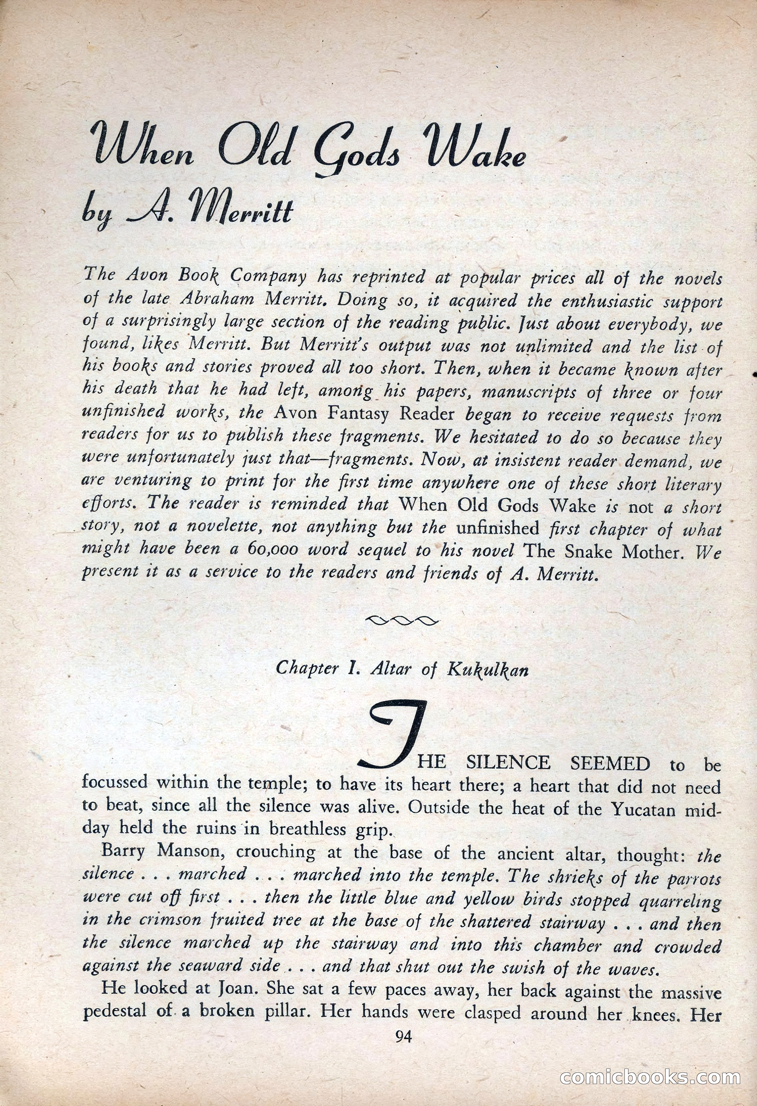 Avon Fantasy Reader No. 7 — page 98 of 132