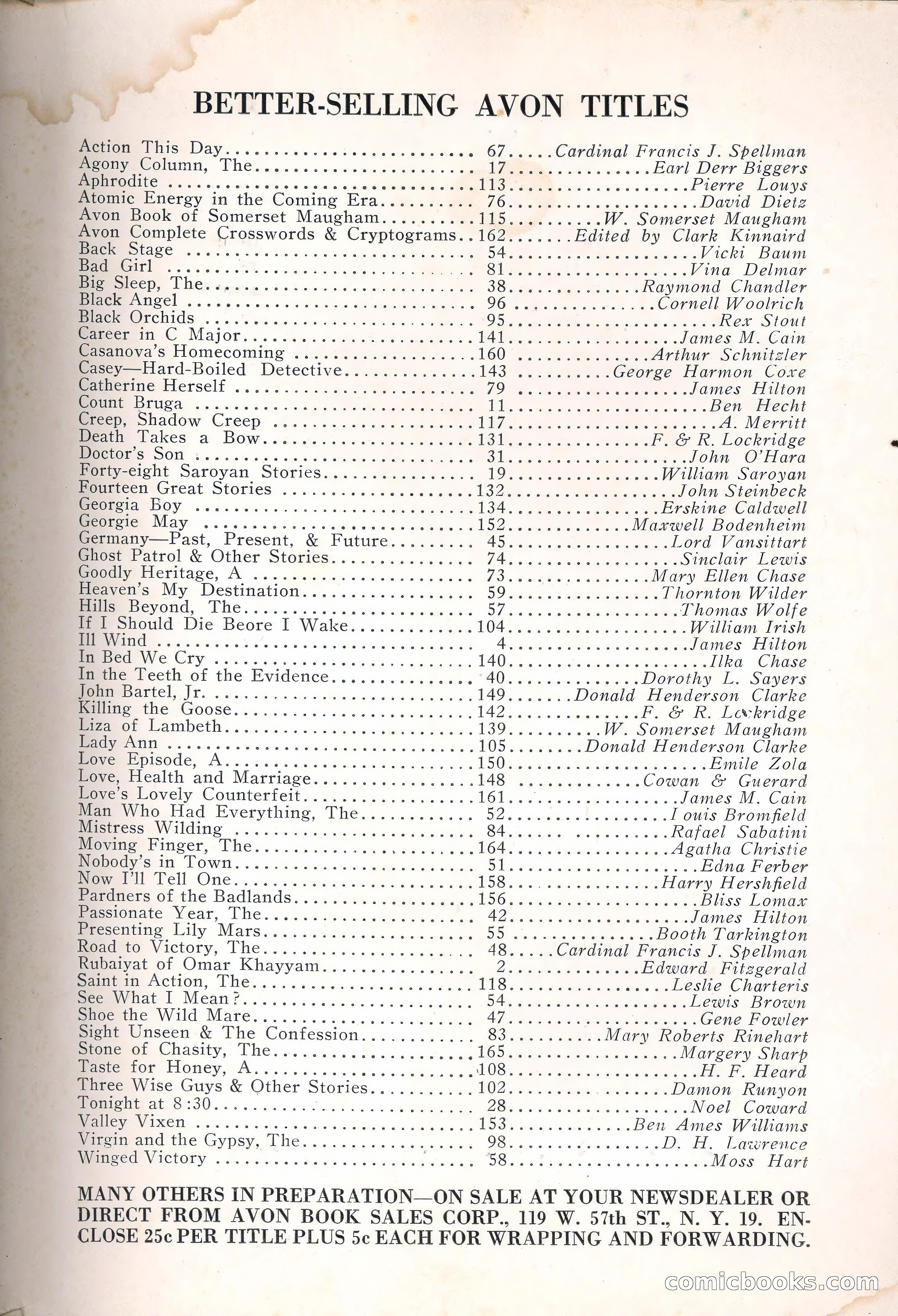 Avon Fantasy Reader No. 7 — page 131 of 132