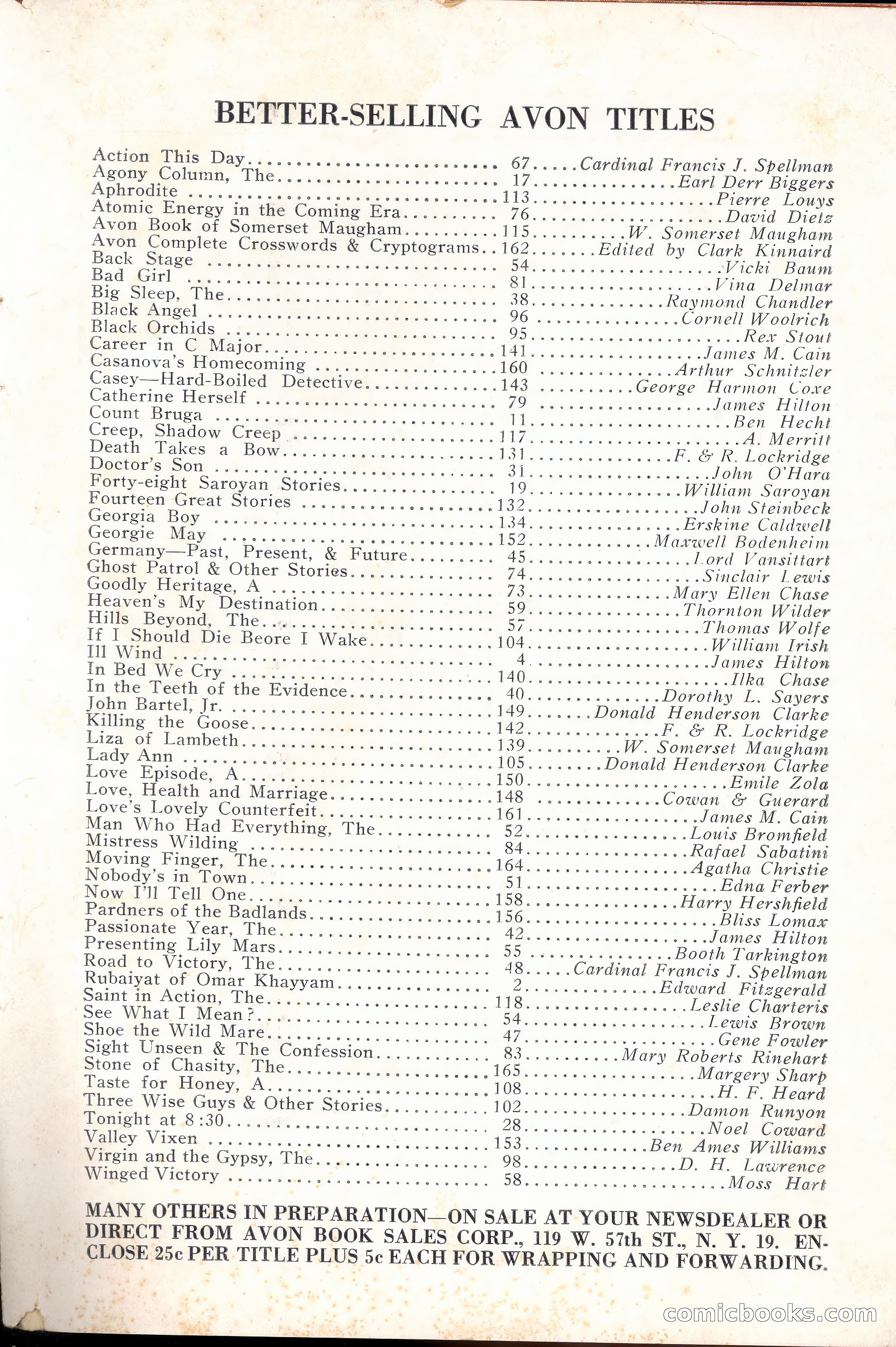 Avon Fantasy Reader No. 8 — page 131 of 132