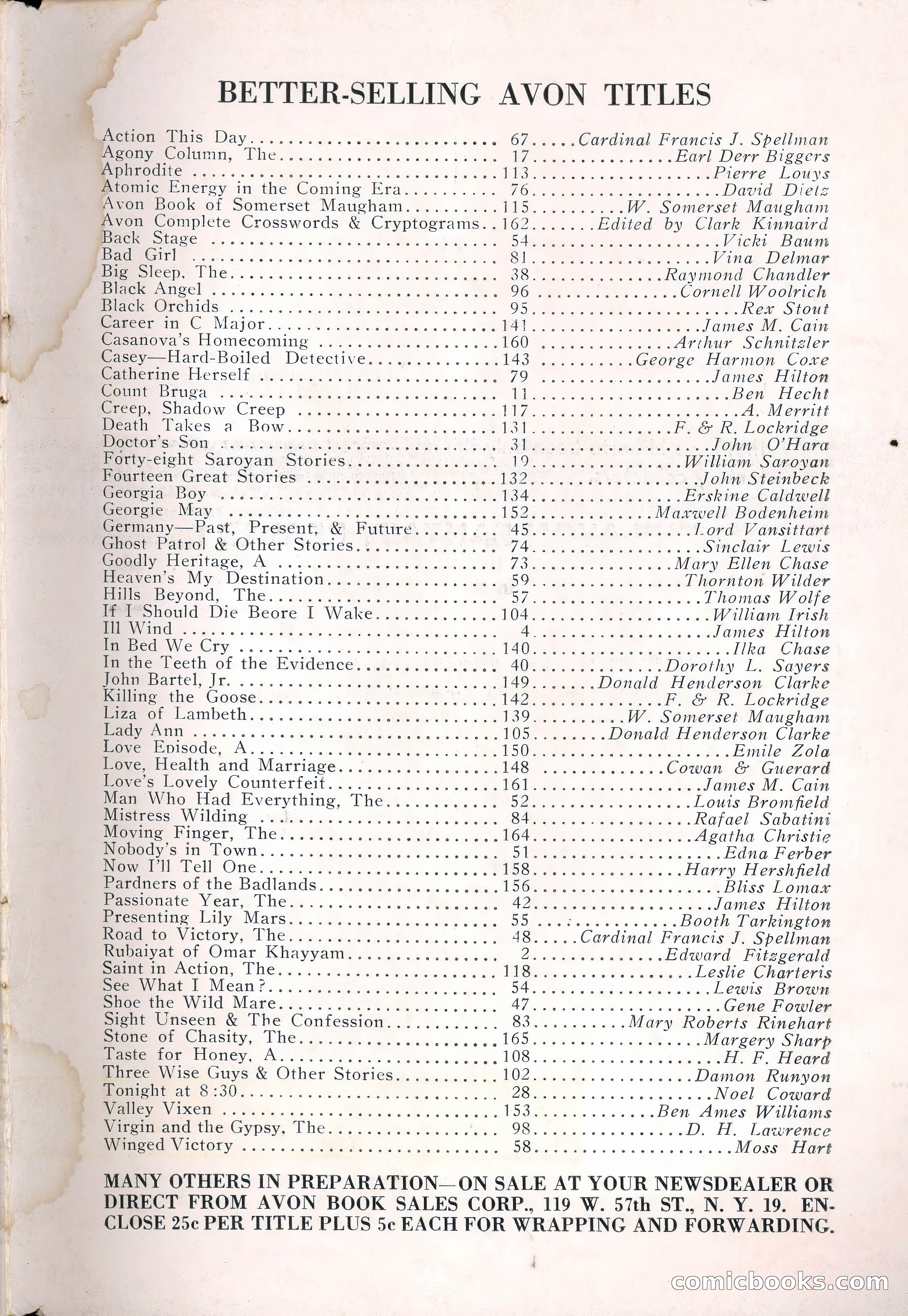 Avon Fantasy Reader No. 9 — page 131 of 132