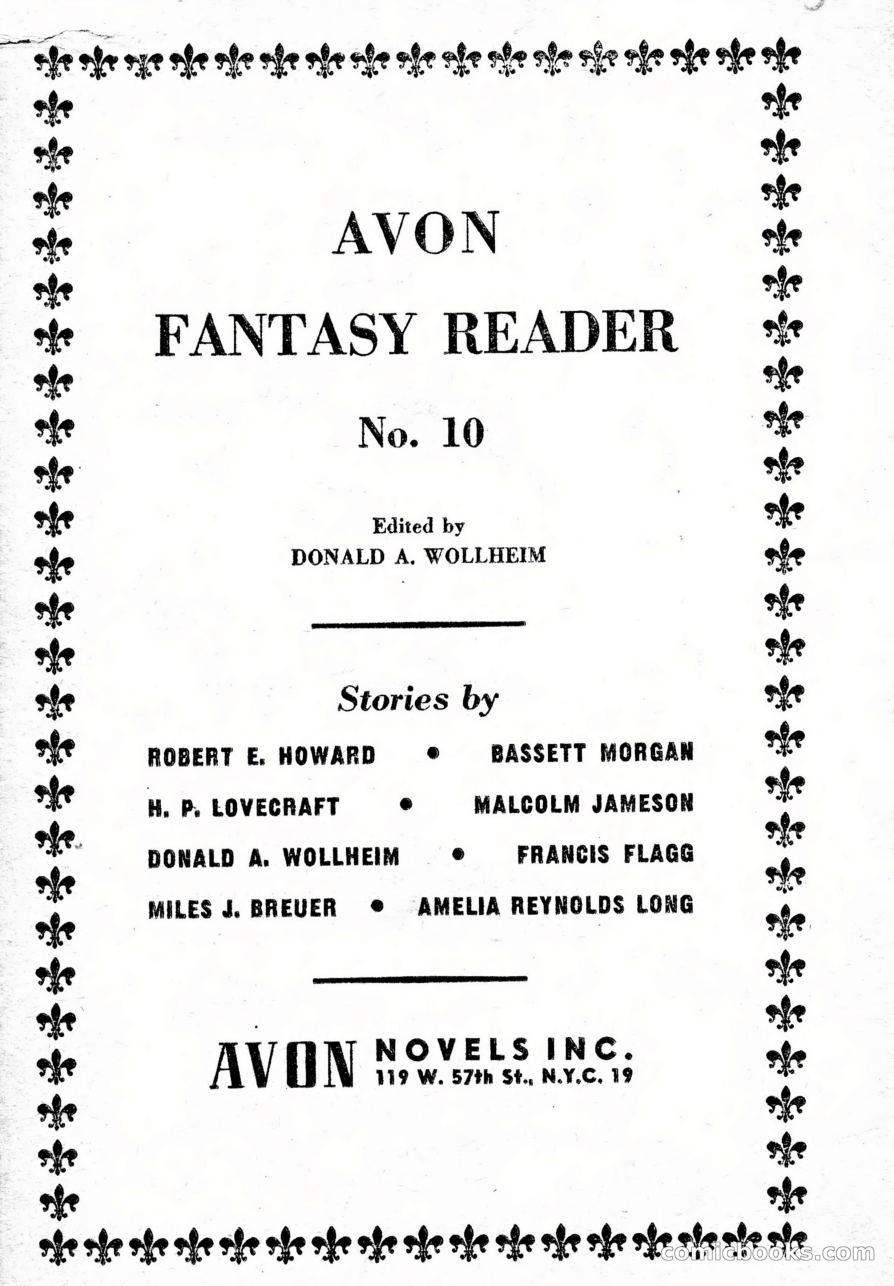 Avon Fantasy Reader No. 10 — page 3 of 133