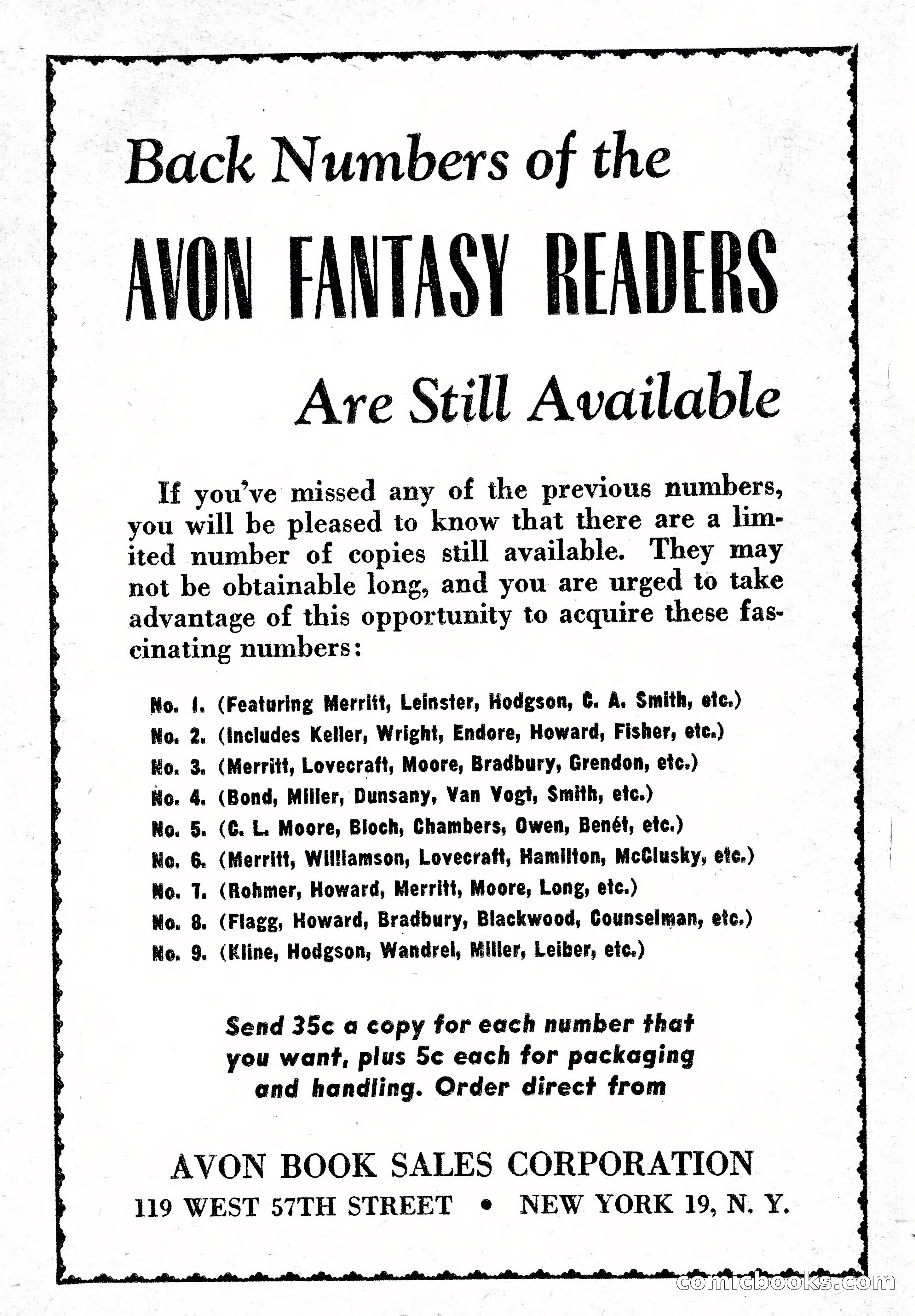 Avon Fantasy Reader No. 10 — page 130 of 133