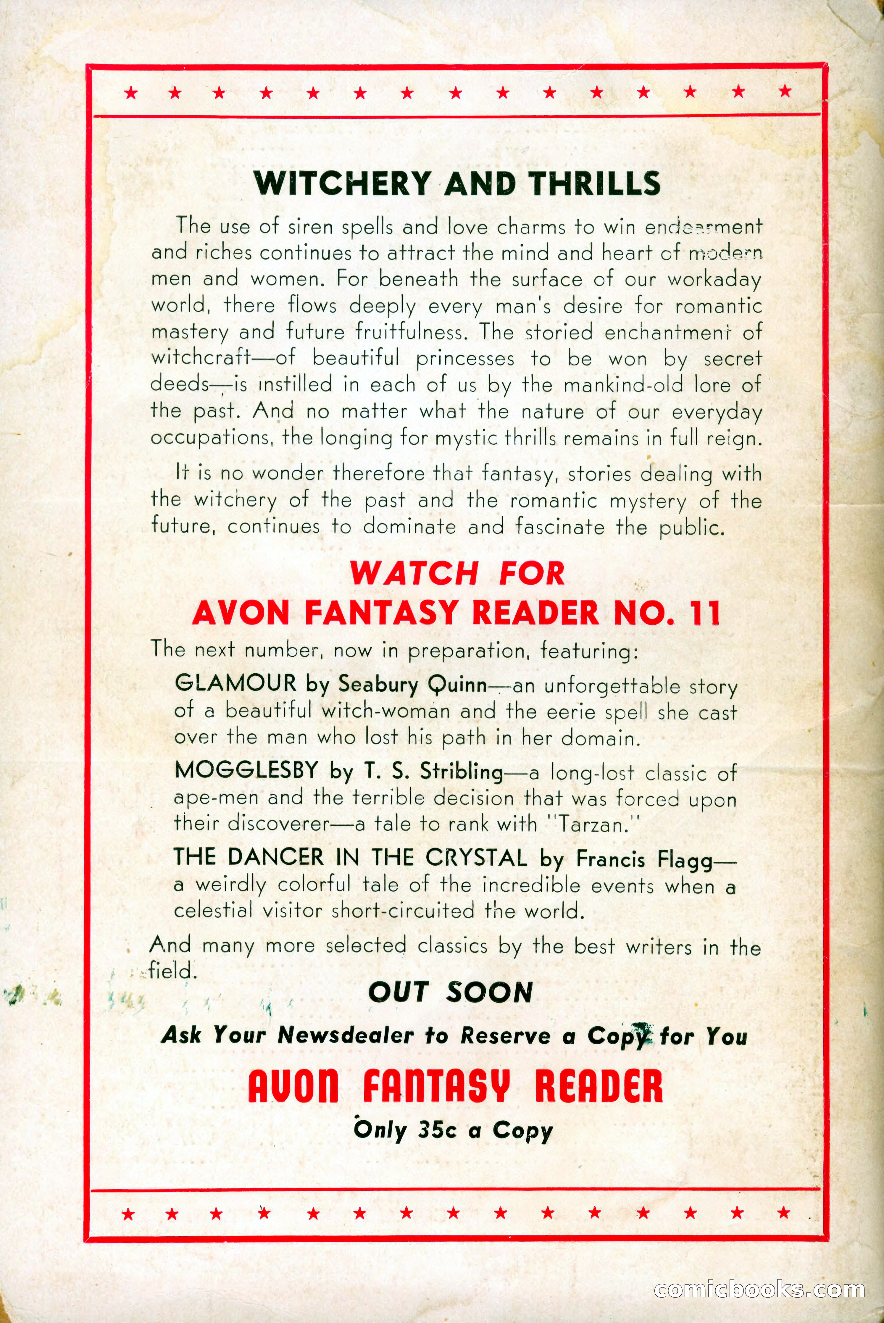 Avon Fantasy Reader No. 10 — page 132 of 133