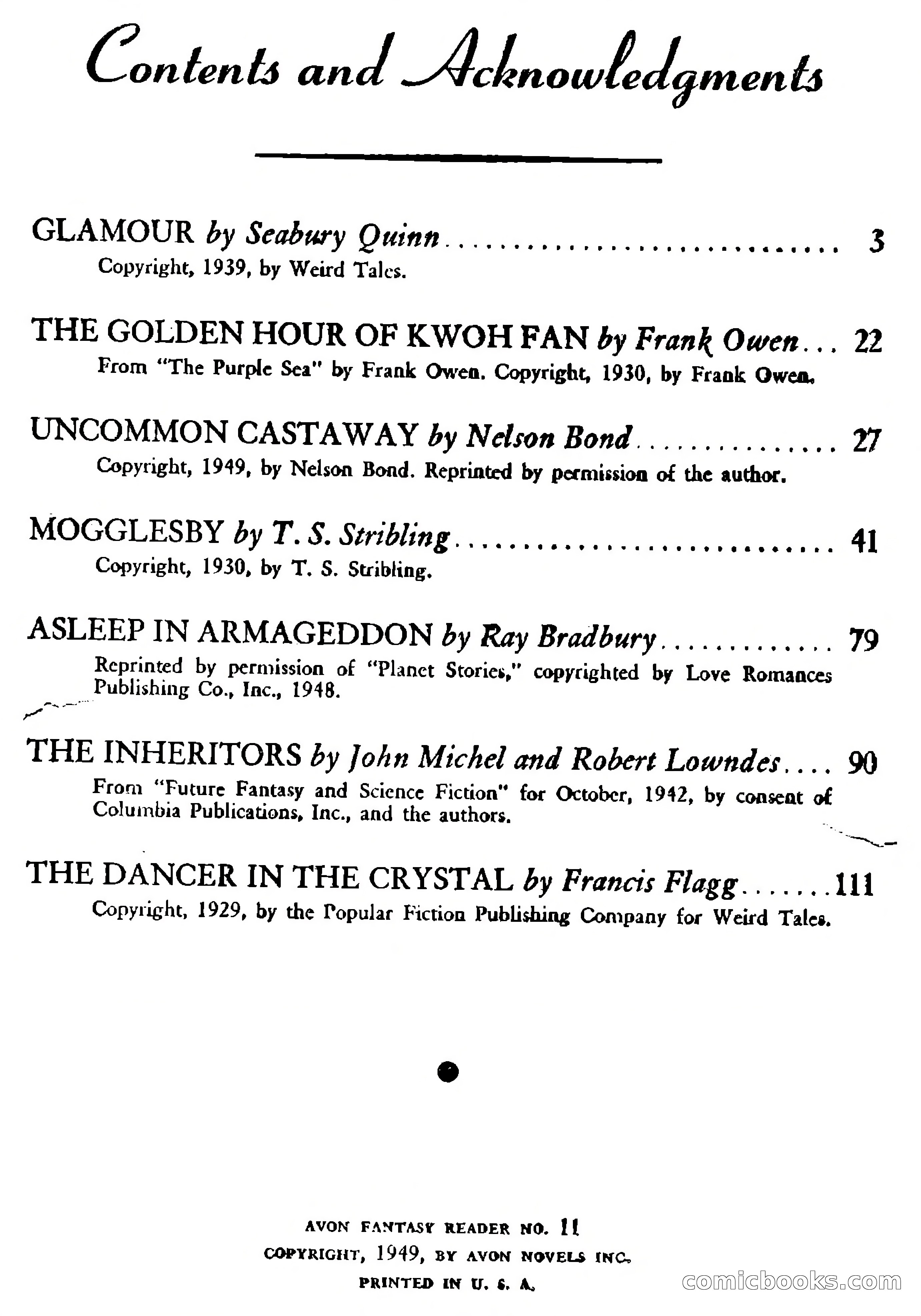 Avon Fantasy Reader No. 11 — page 4 of 132
