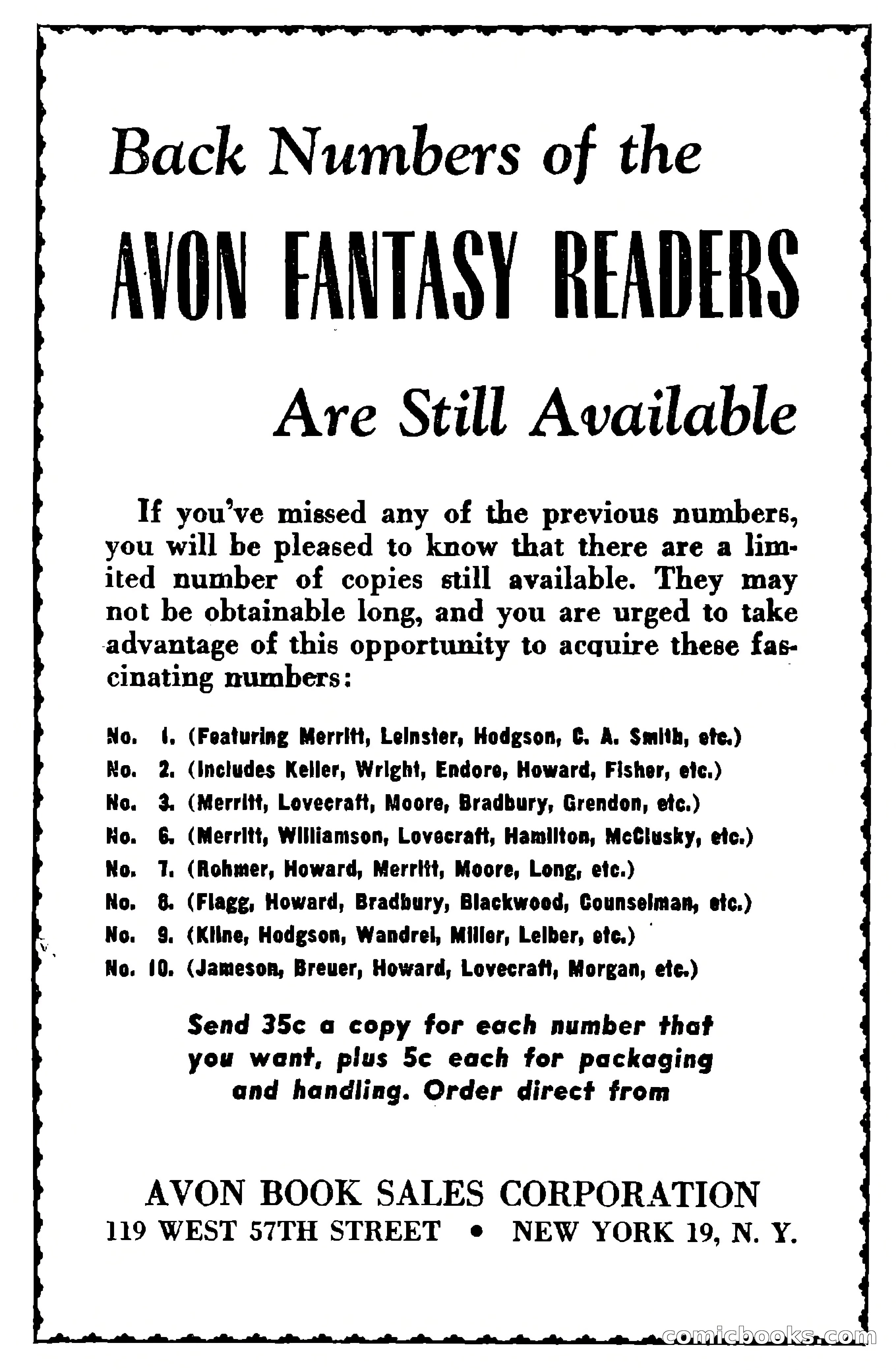Avon Fantasy Reader No. 11 — page 130 of 132