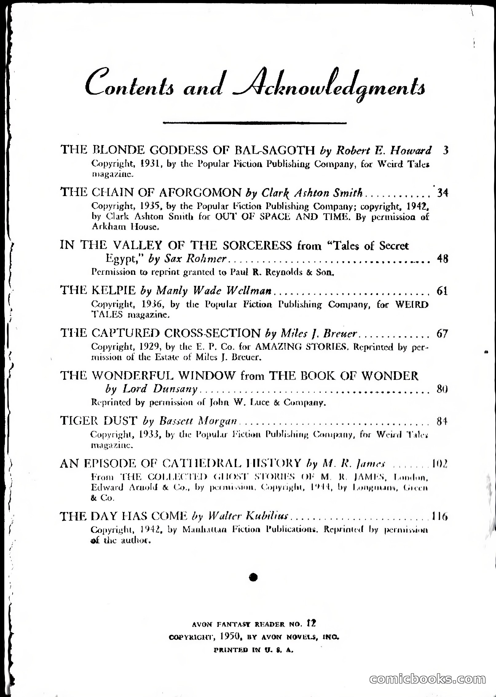 Avon Fantasy Reader No. 12 — page 4 of 132