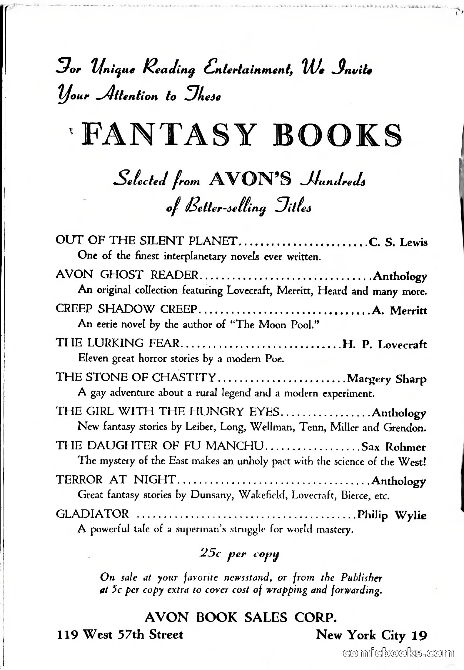 Avon Fantasy Reader No. 12 — page 128 of 132