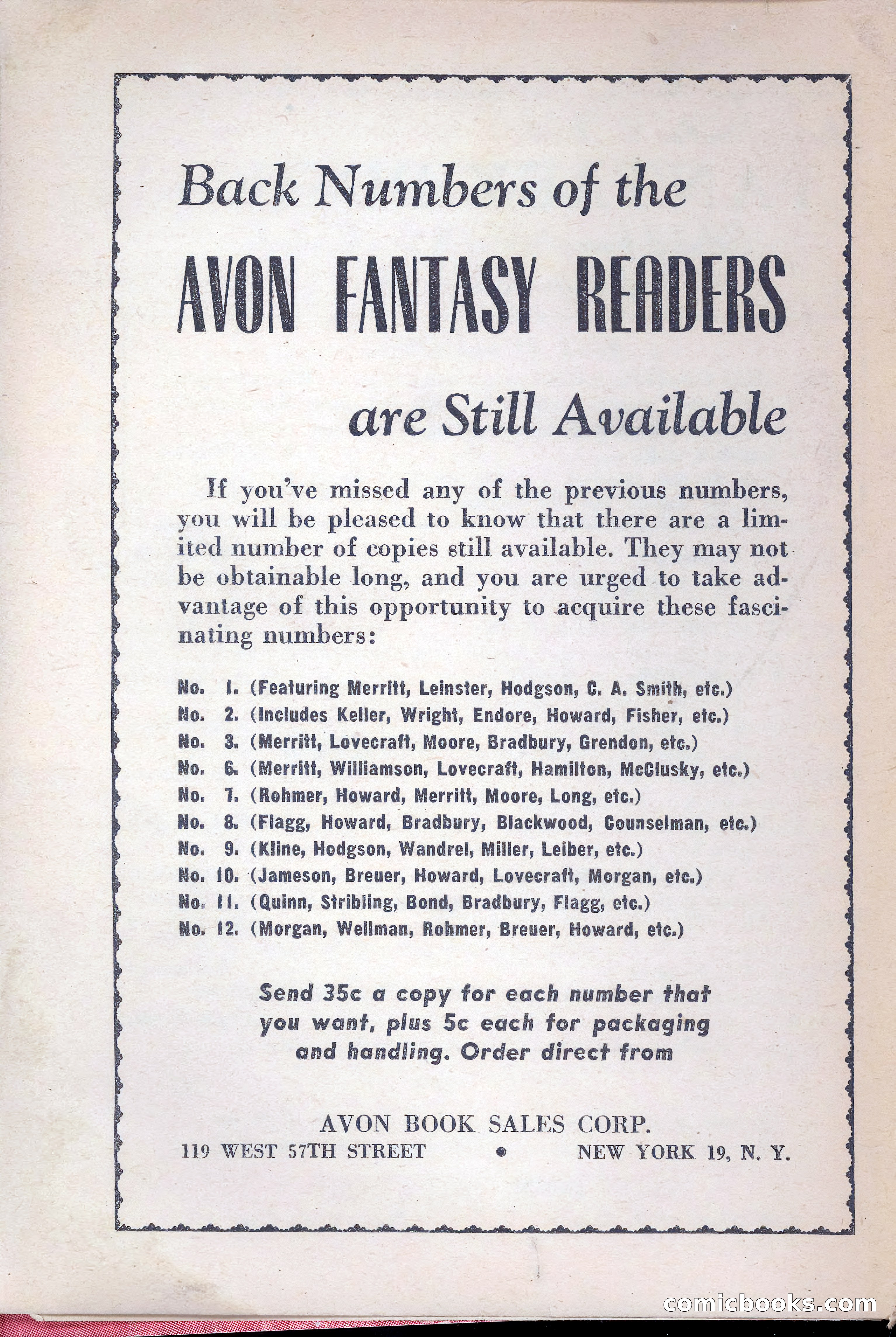 Avon Fantasy Reader No. 13 — page 130 of 132
