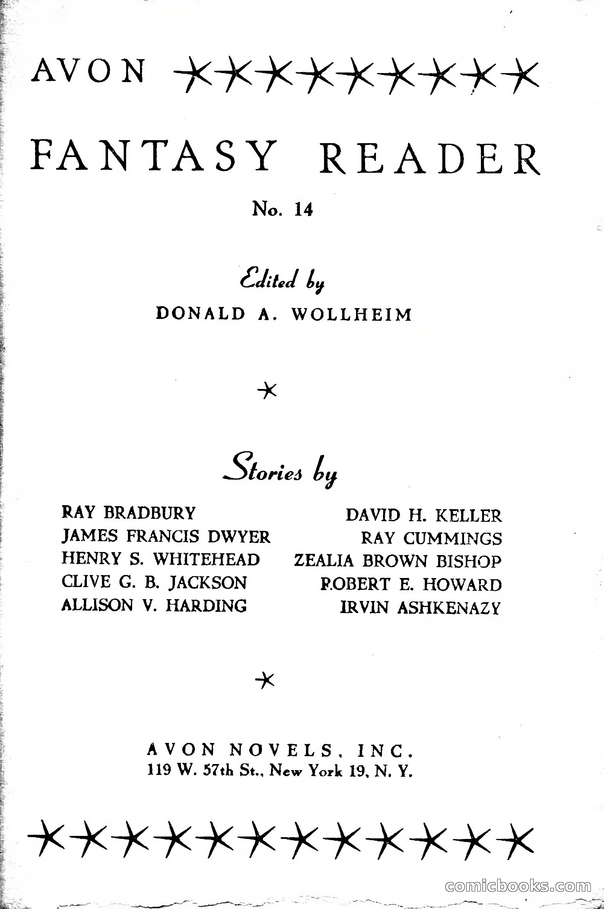 Avon Fantasy Reader No. 14 — page 3 of 132
