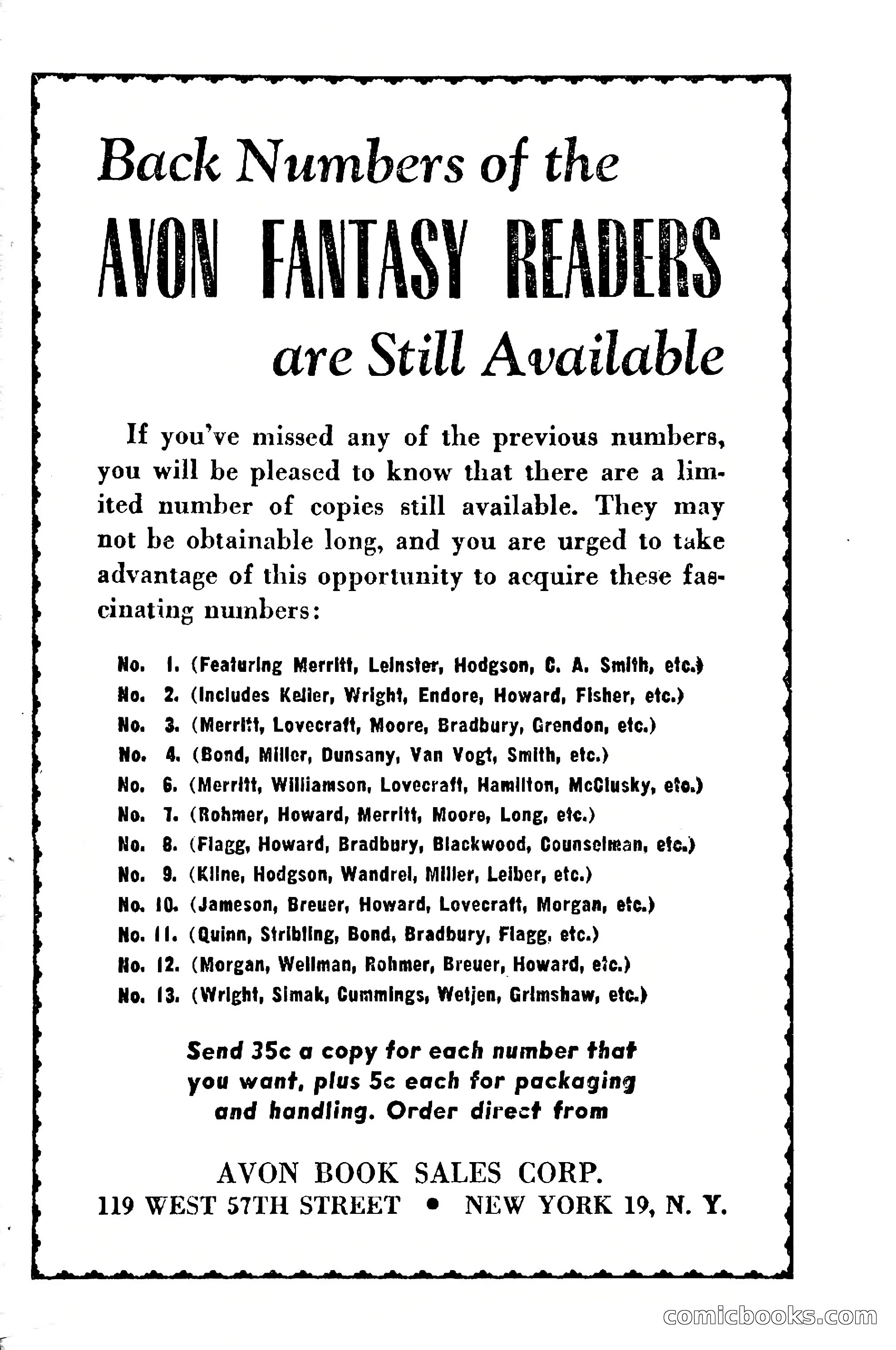 Avon Fantasy Reader No. 14 — page 127 of 132