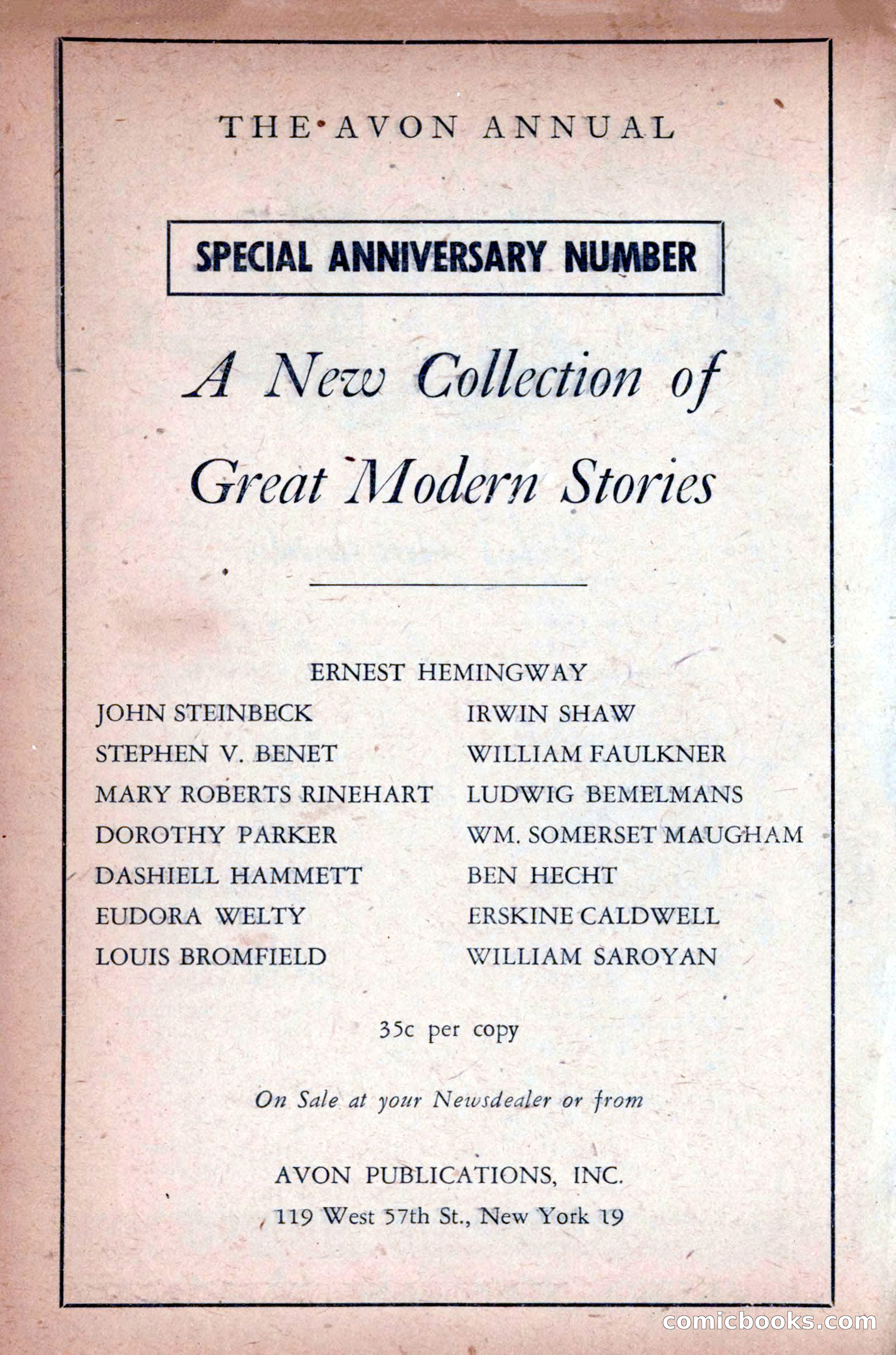 Avon Modern Short Story Monthly #36 — page 128 of 132
