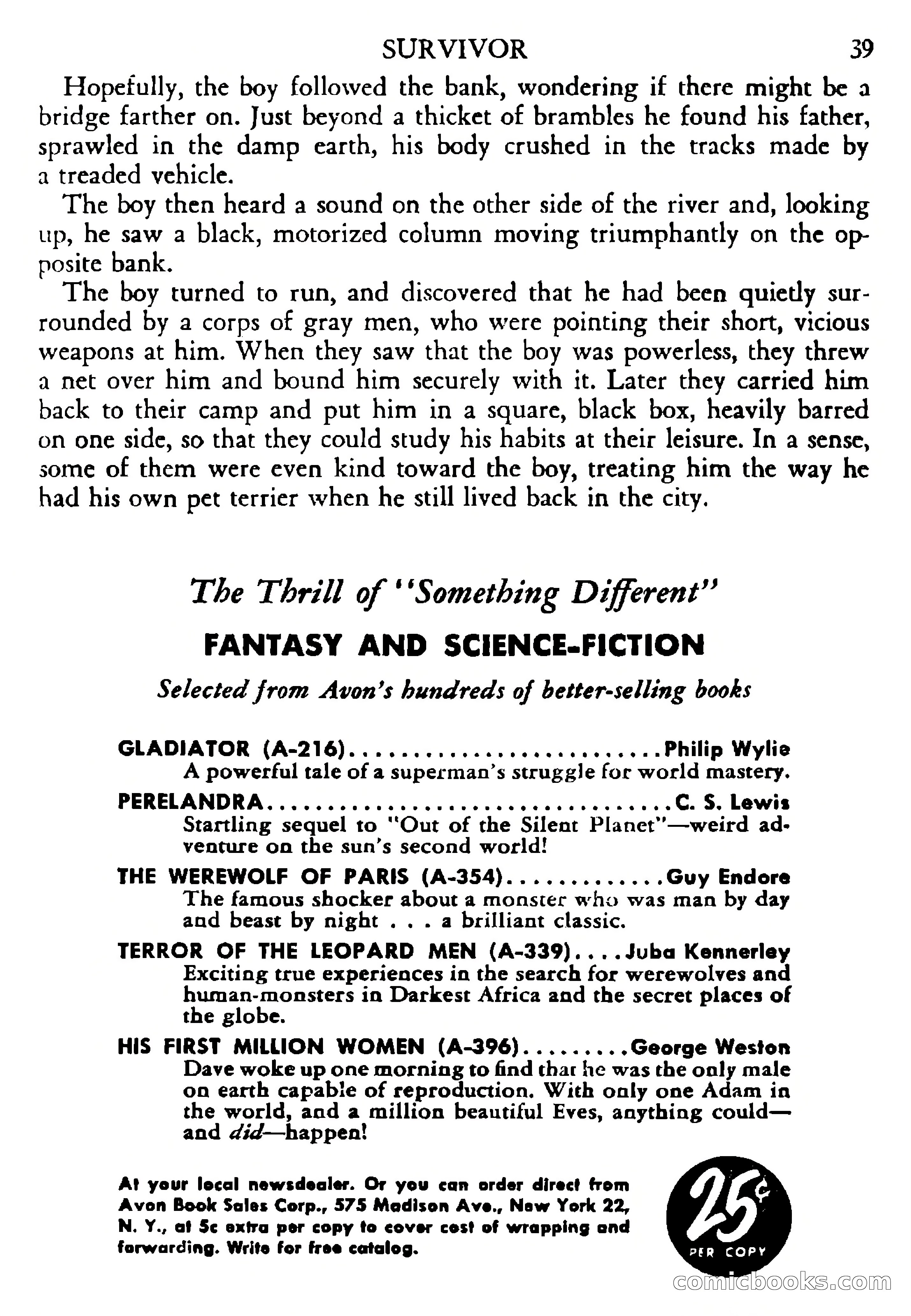 Avon Science Fiction and Fantasy Reader — page 41 of 133